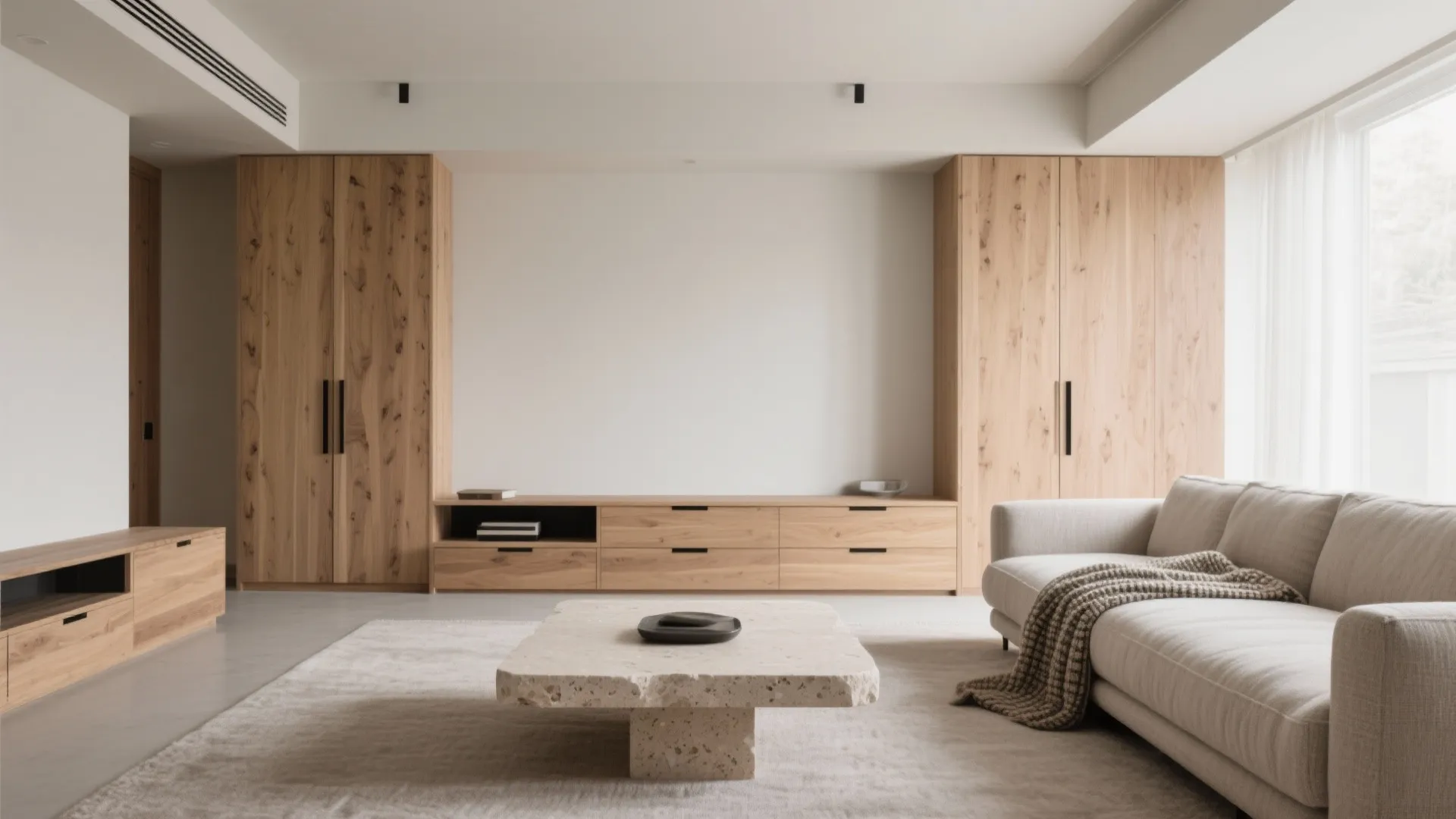 Refined Minimalism with Warm Materials