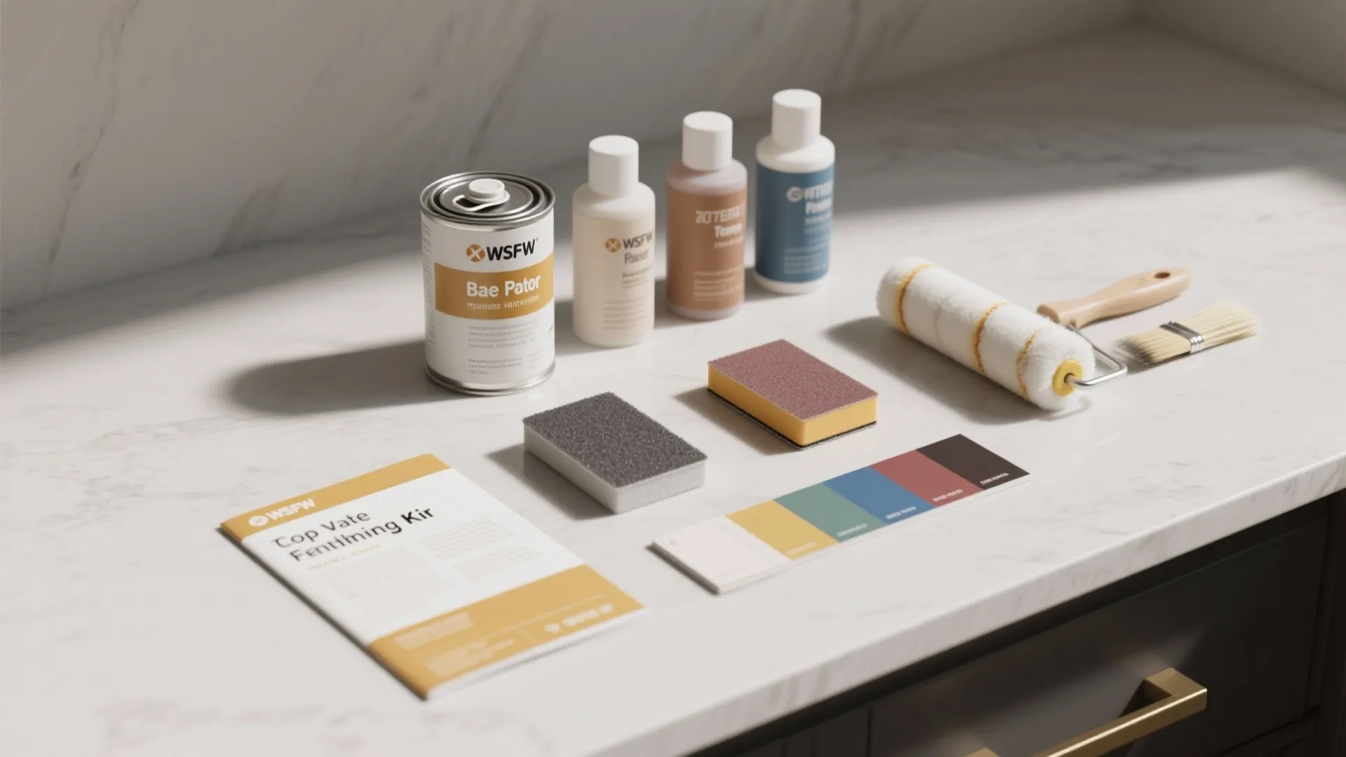 4. Countertop refinishing kits