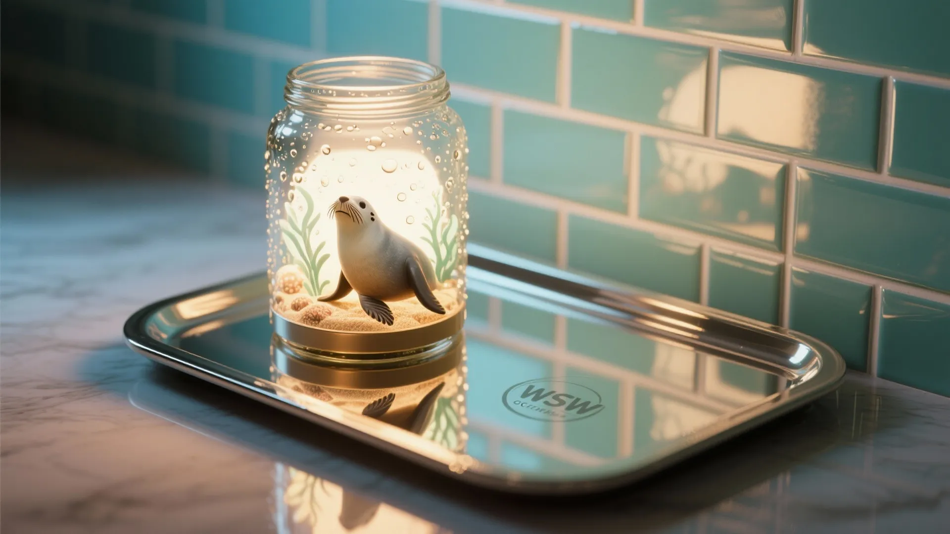 3. Use reflective surfaces to amplify the glow