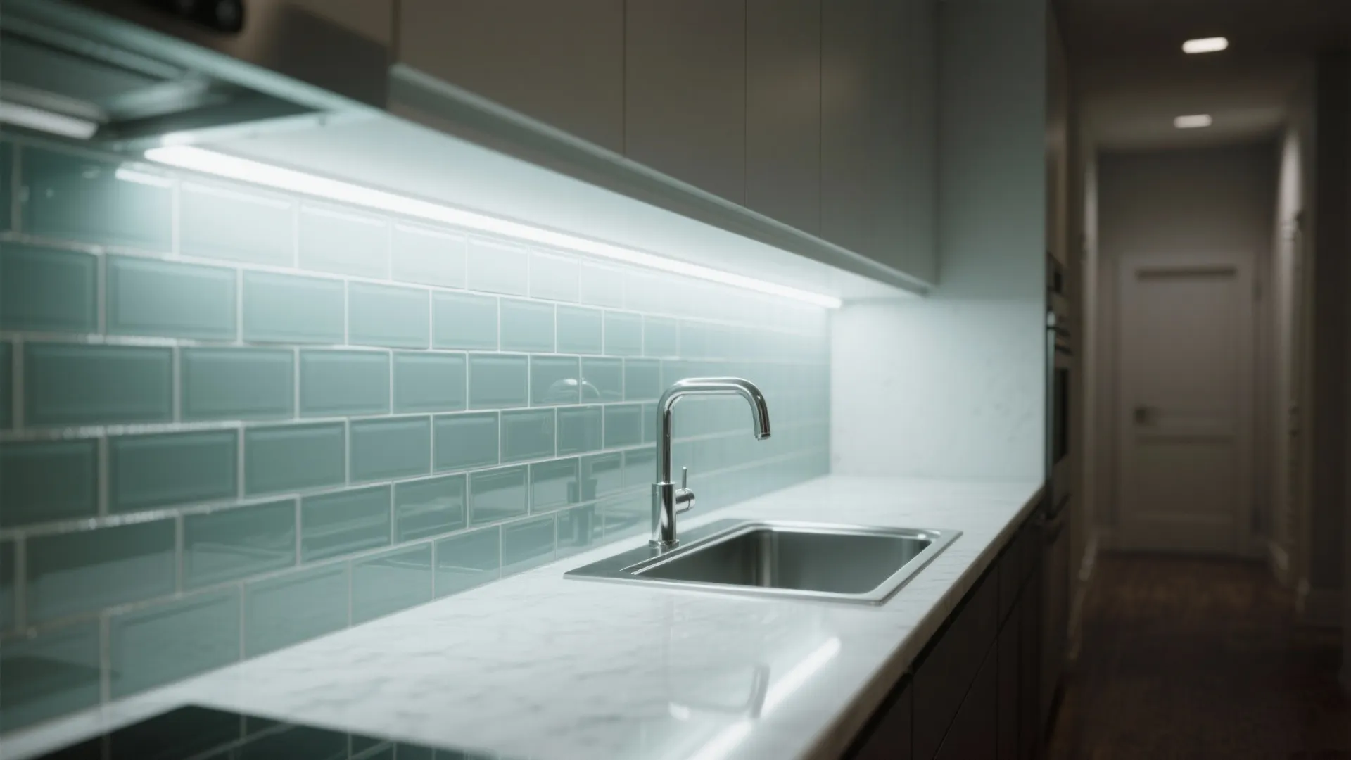 3. Install task lighting and reflective backsplashes