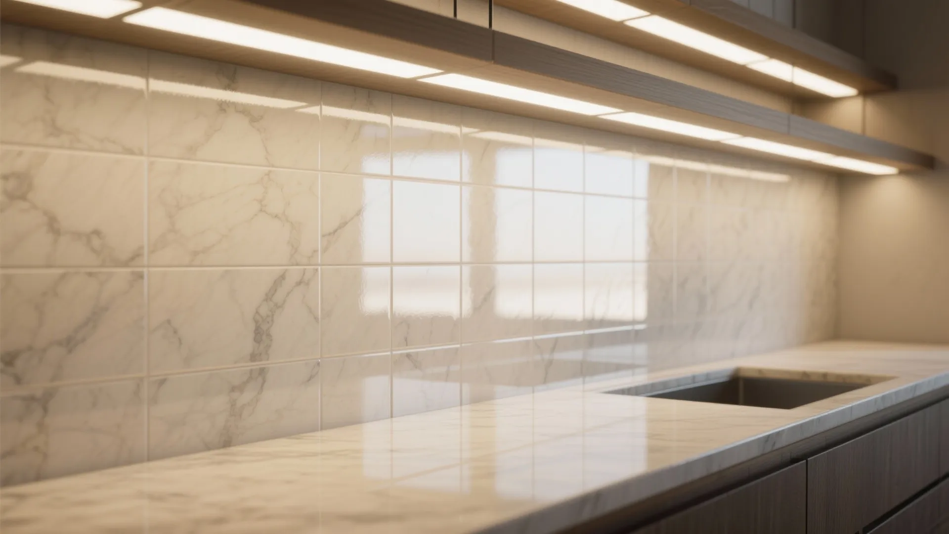 5. Keep finishes light and add reflective surfaces