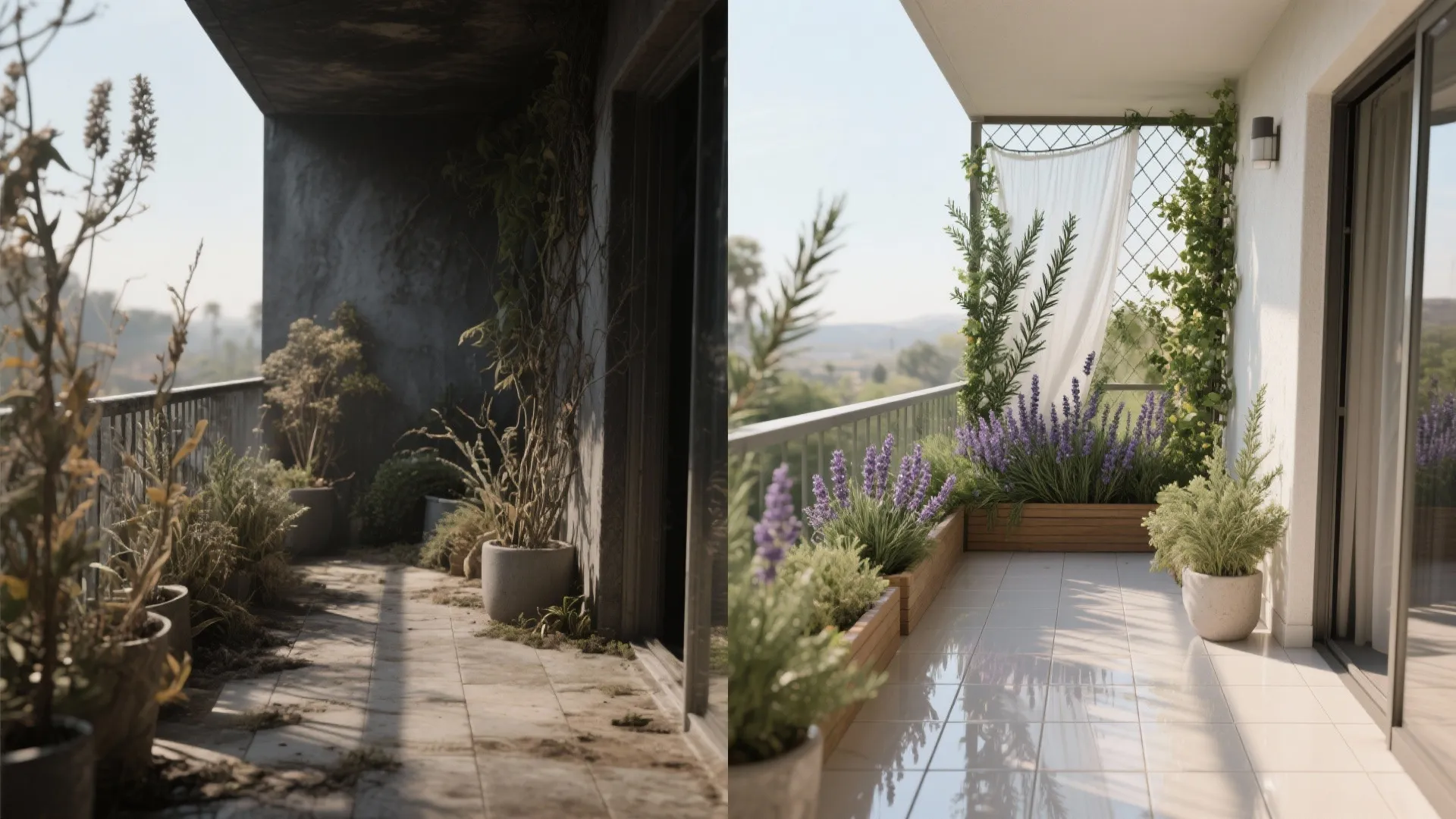 Climate-Savvy Plant Palette With Reflective Surfaces