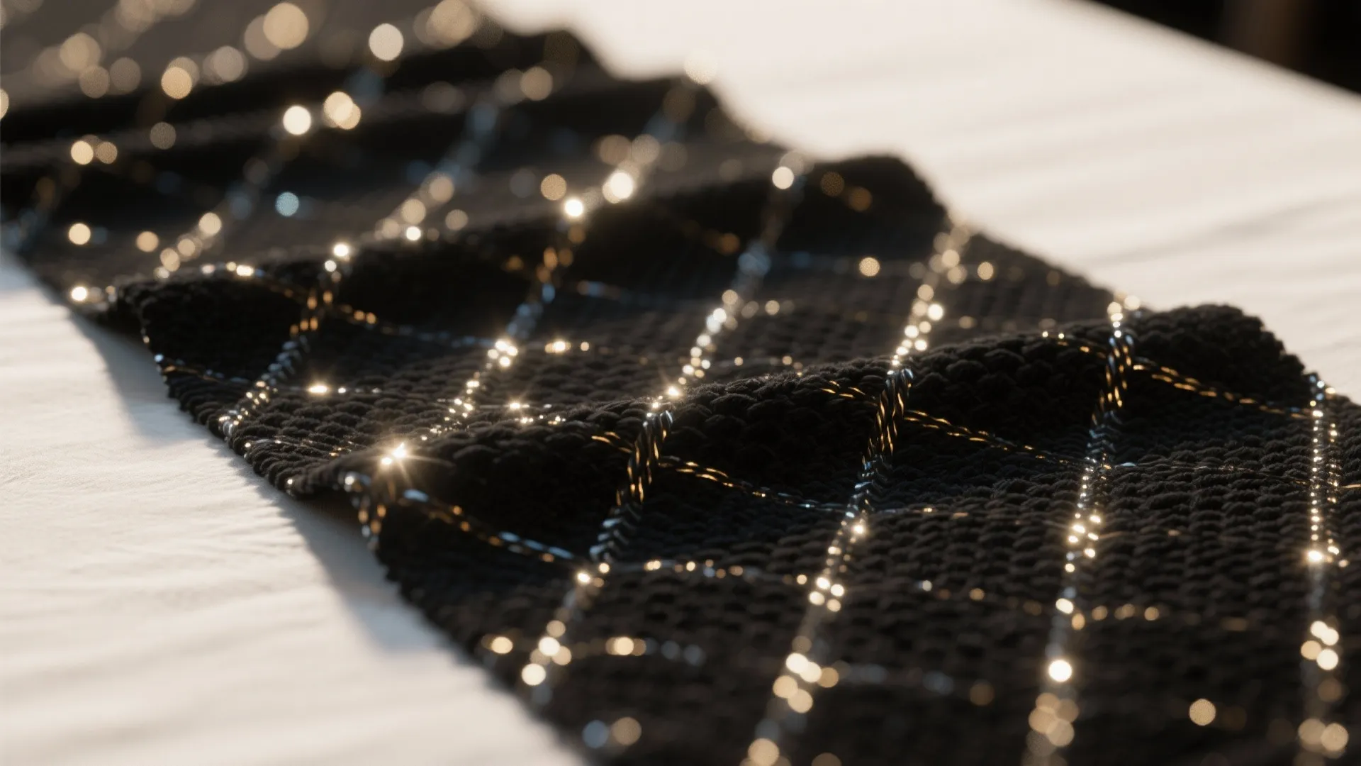 3. Black runner with reflective yarns to brighten