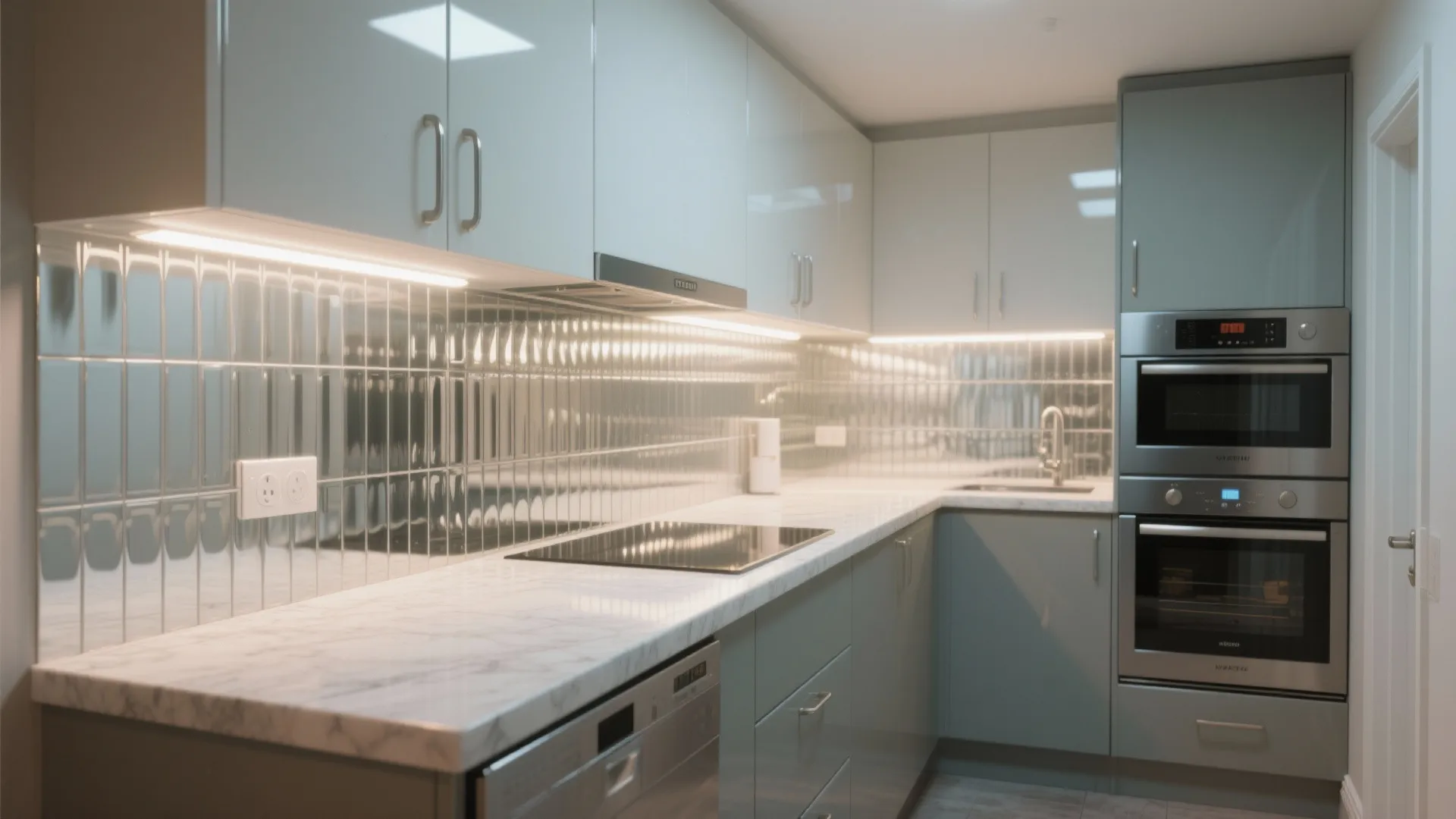 Reflective Surfaces and Bright Work Zones