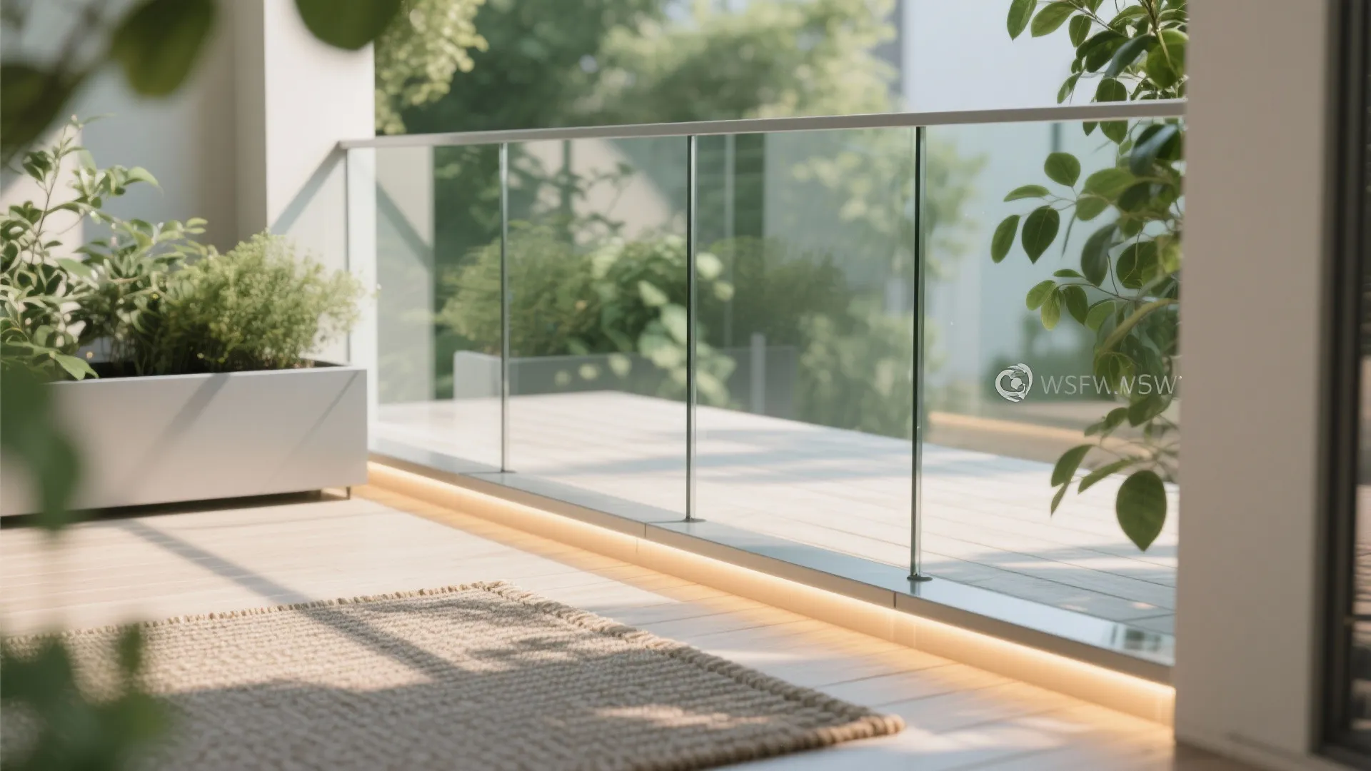 Light Layering and Reflective Surfaces