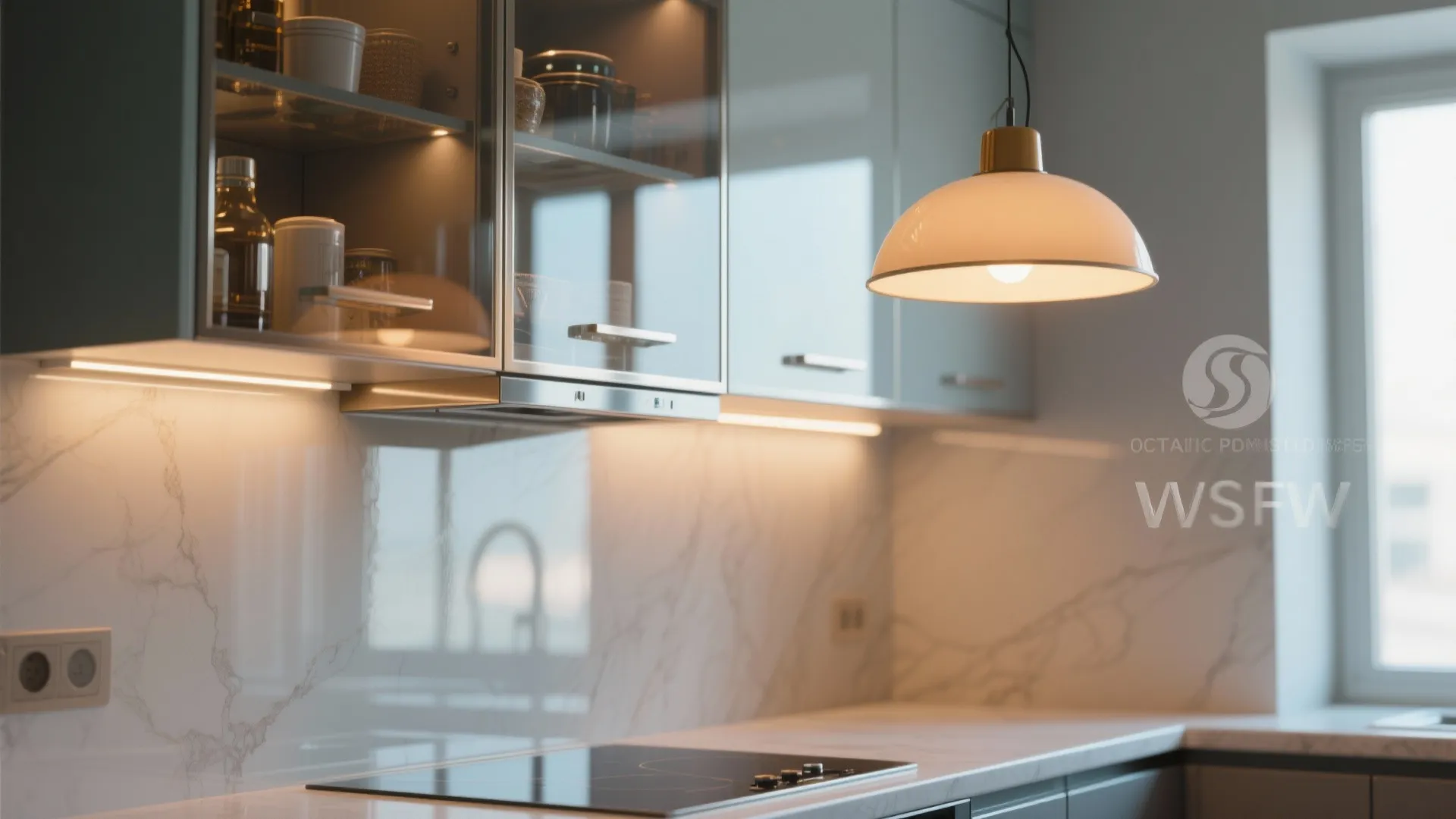 4. Optimize lighting and reflective finishes