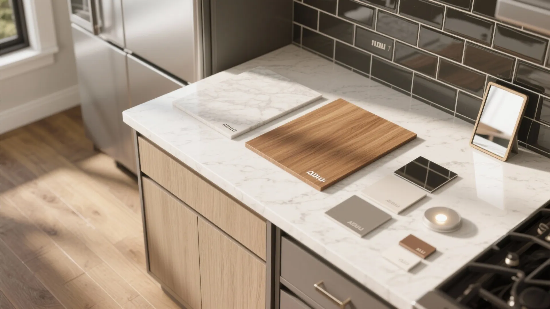 5. Light, Reflective Surfaces and Seamless Materials