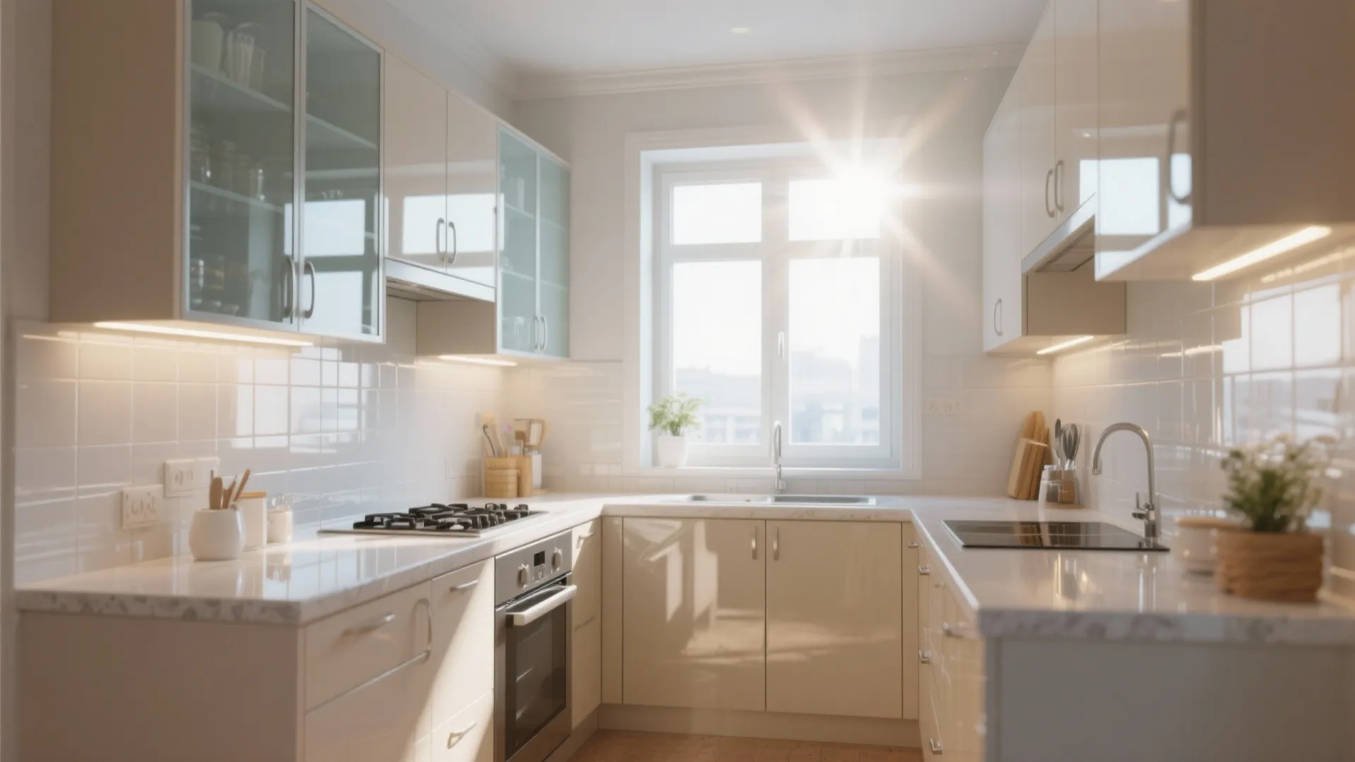 4. Maximize light and reflective finishes