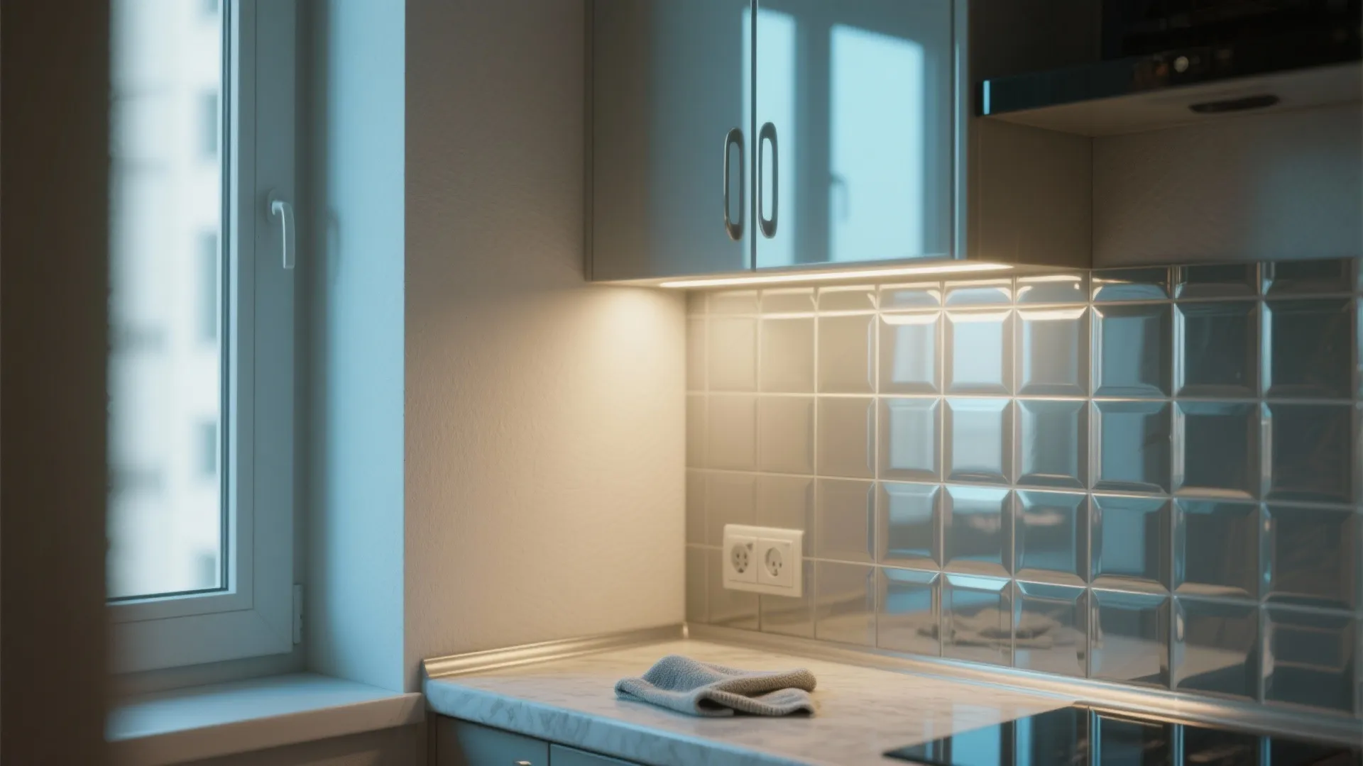 5. Maximize light with reflective finishes