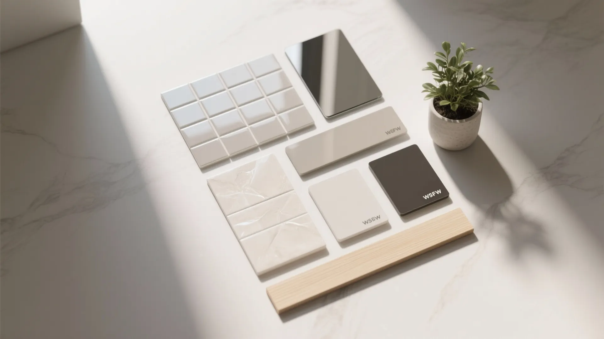 5. Light, reflective surfaces to multiply space