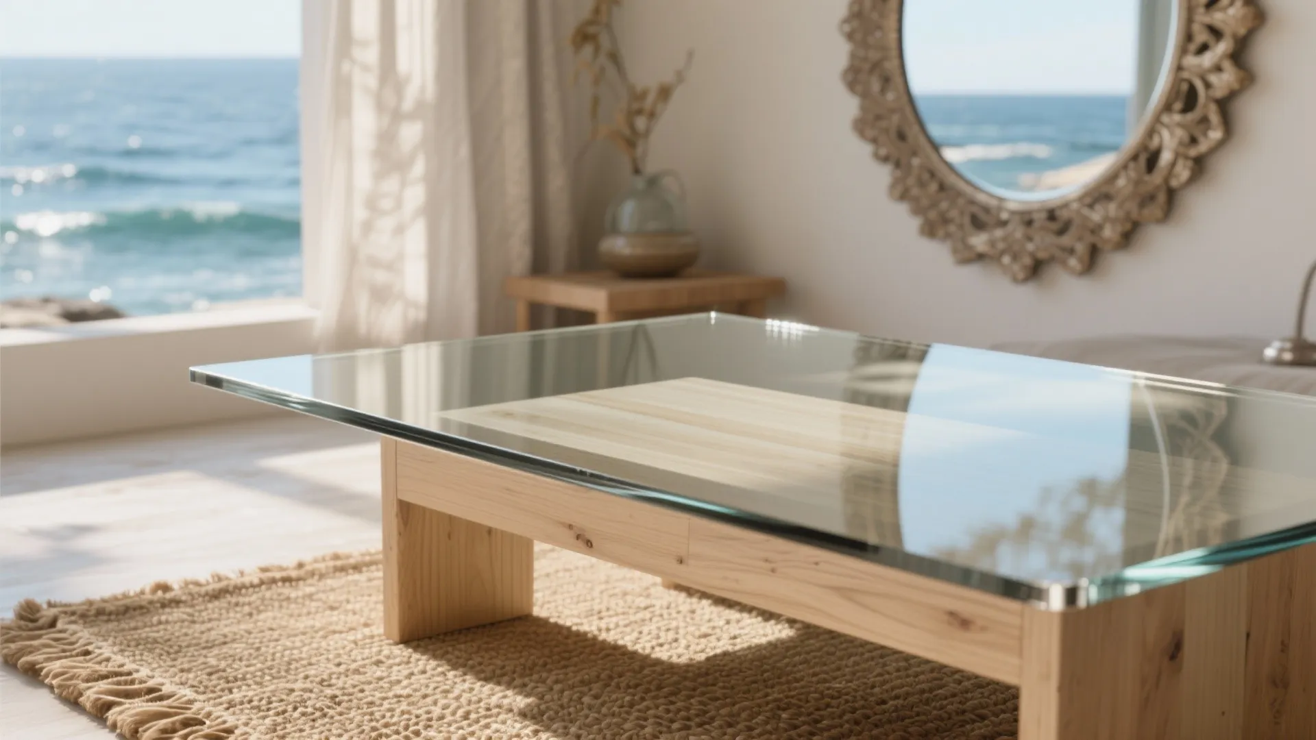 2. Use reflective and natural materials