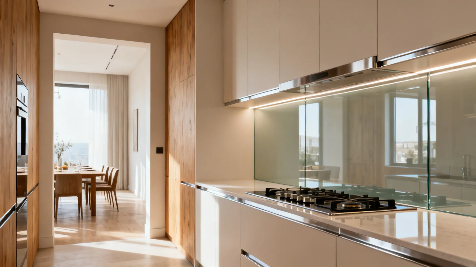 Open Sightlines with Reflective Surfaces