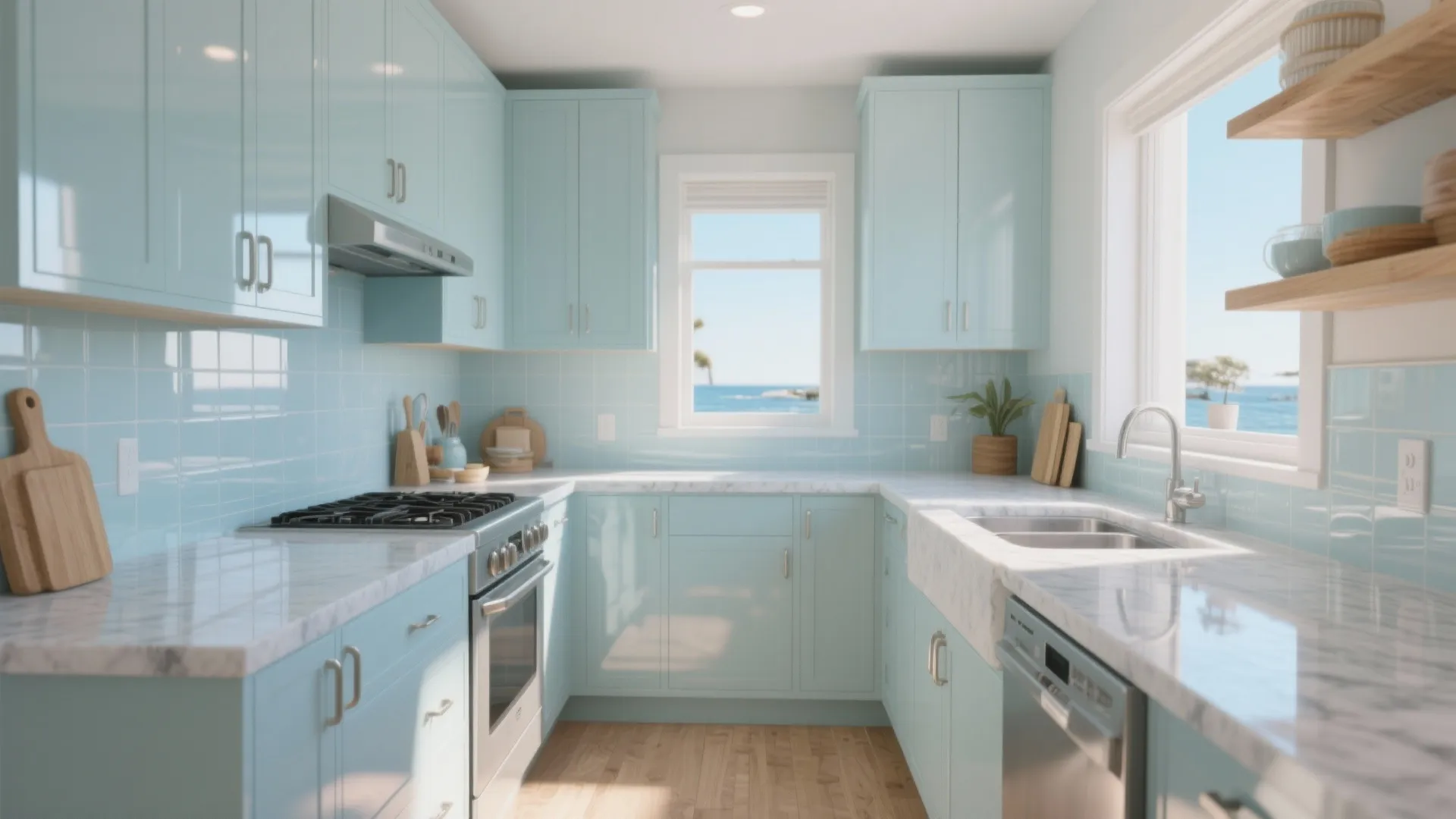 1. Embrace Light, Reflective Surfaces