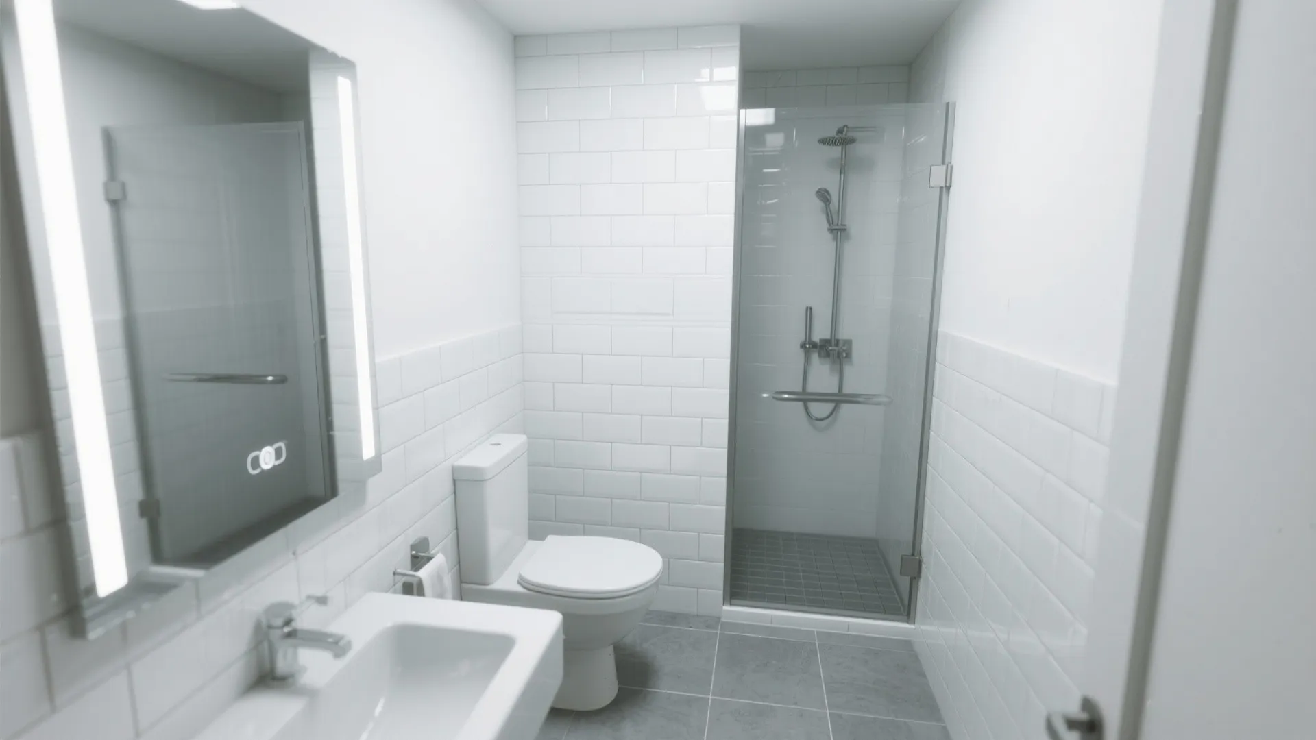 5. Light-Reflecting Surfaces to Brighten Grey Floors