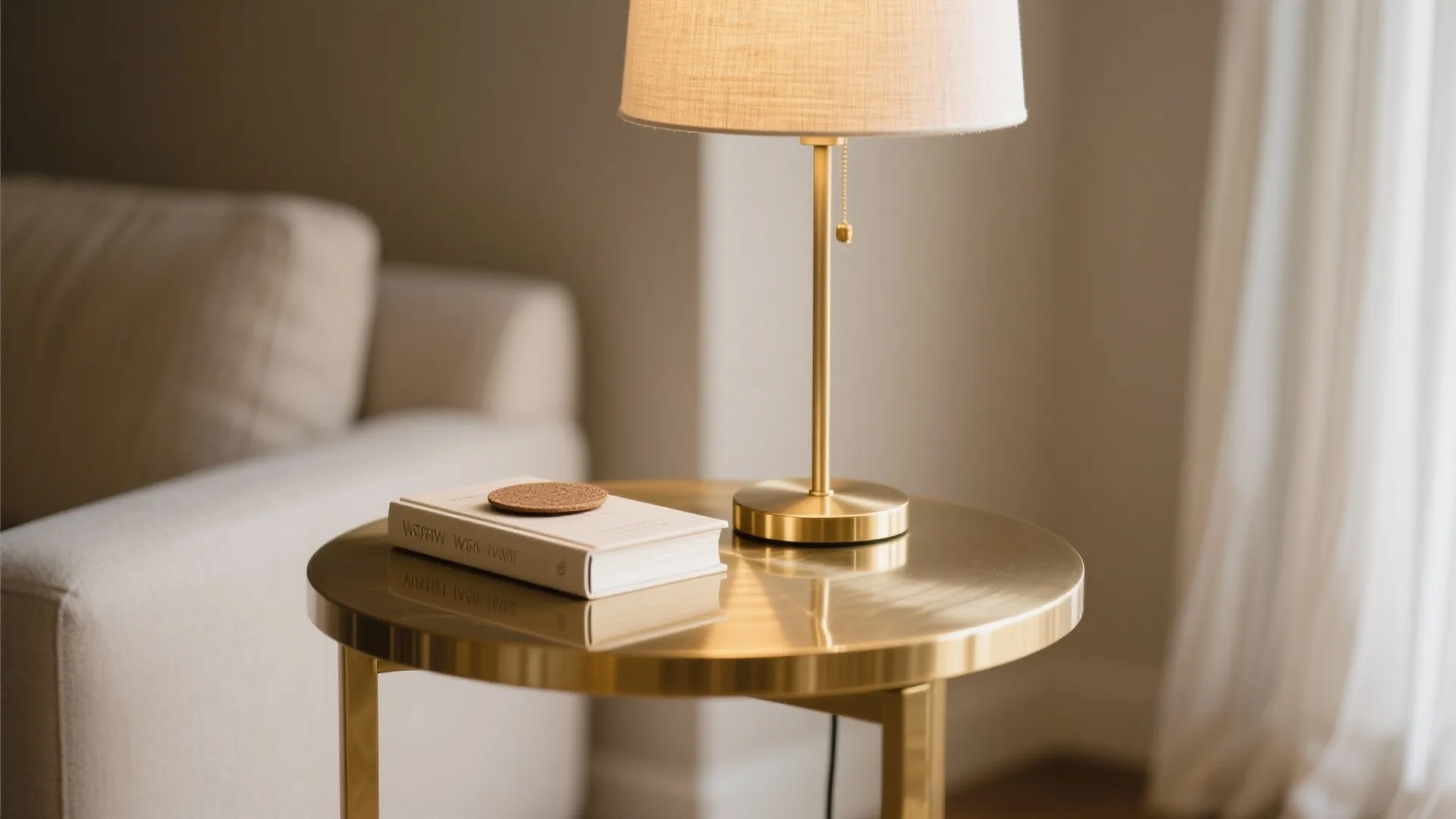 Layered lighting with a reflective top