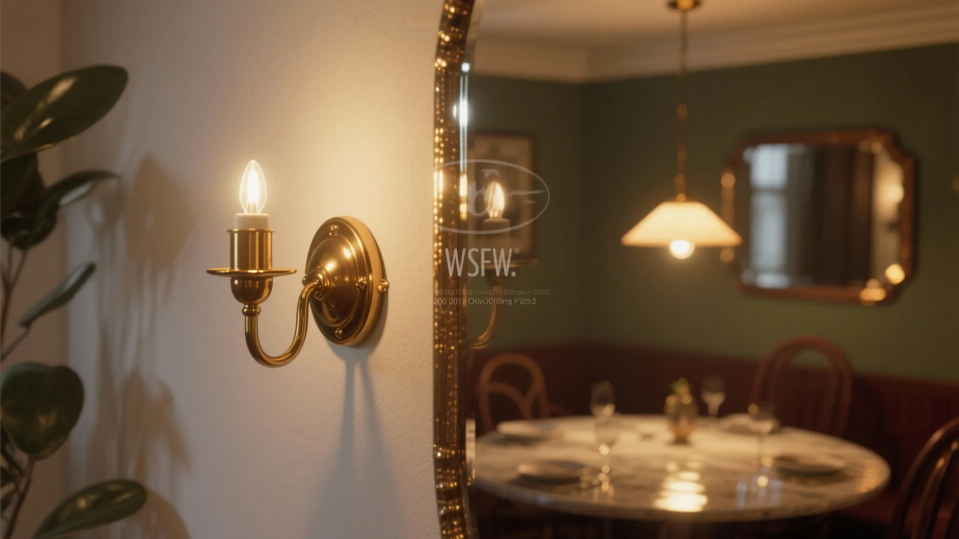 4. Mirrors, metallics and reflective tricks