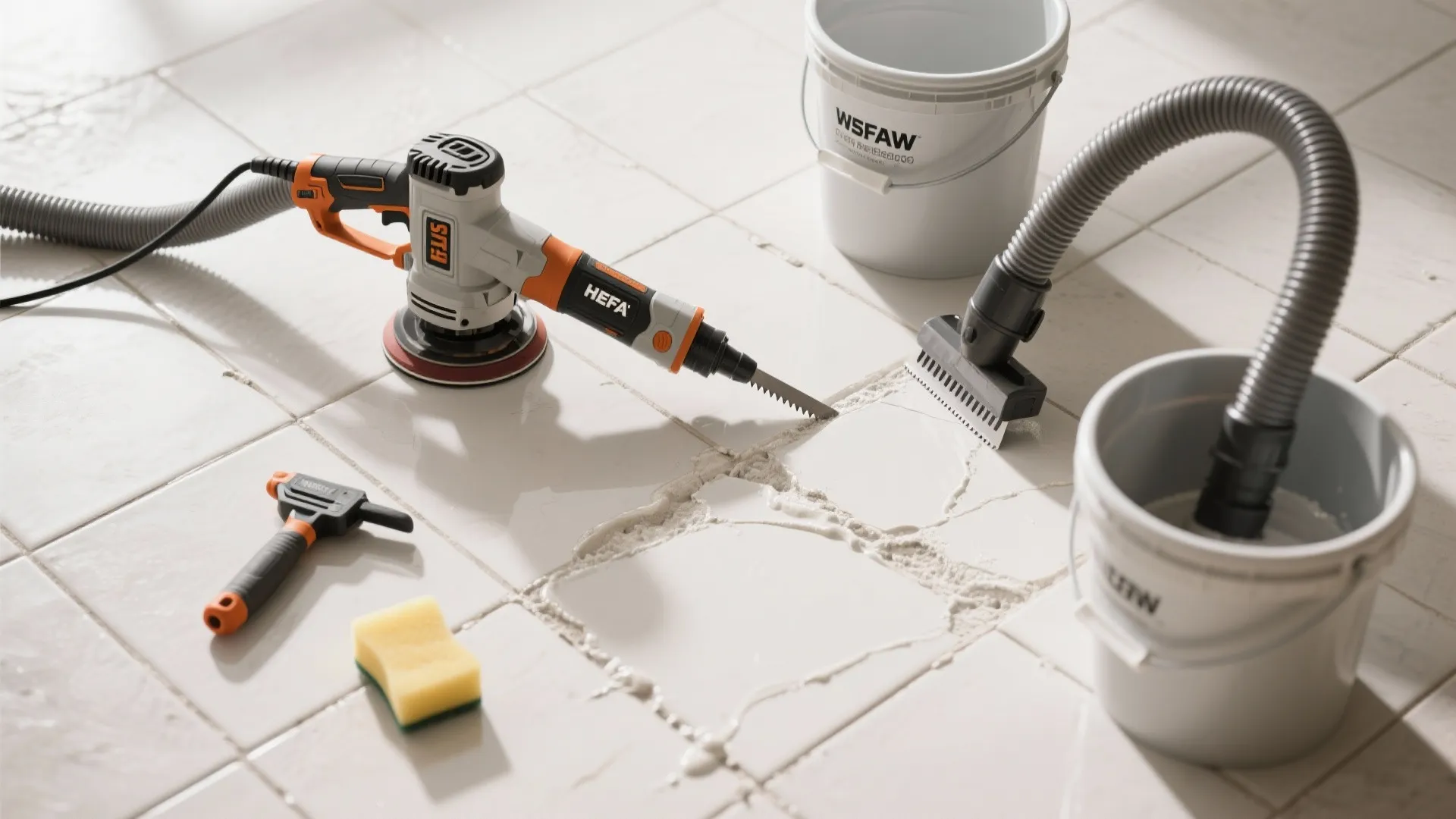 Epoxy regrout to rescue aging bathrooms