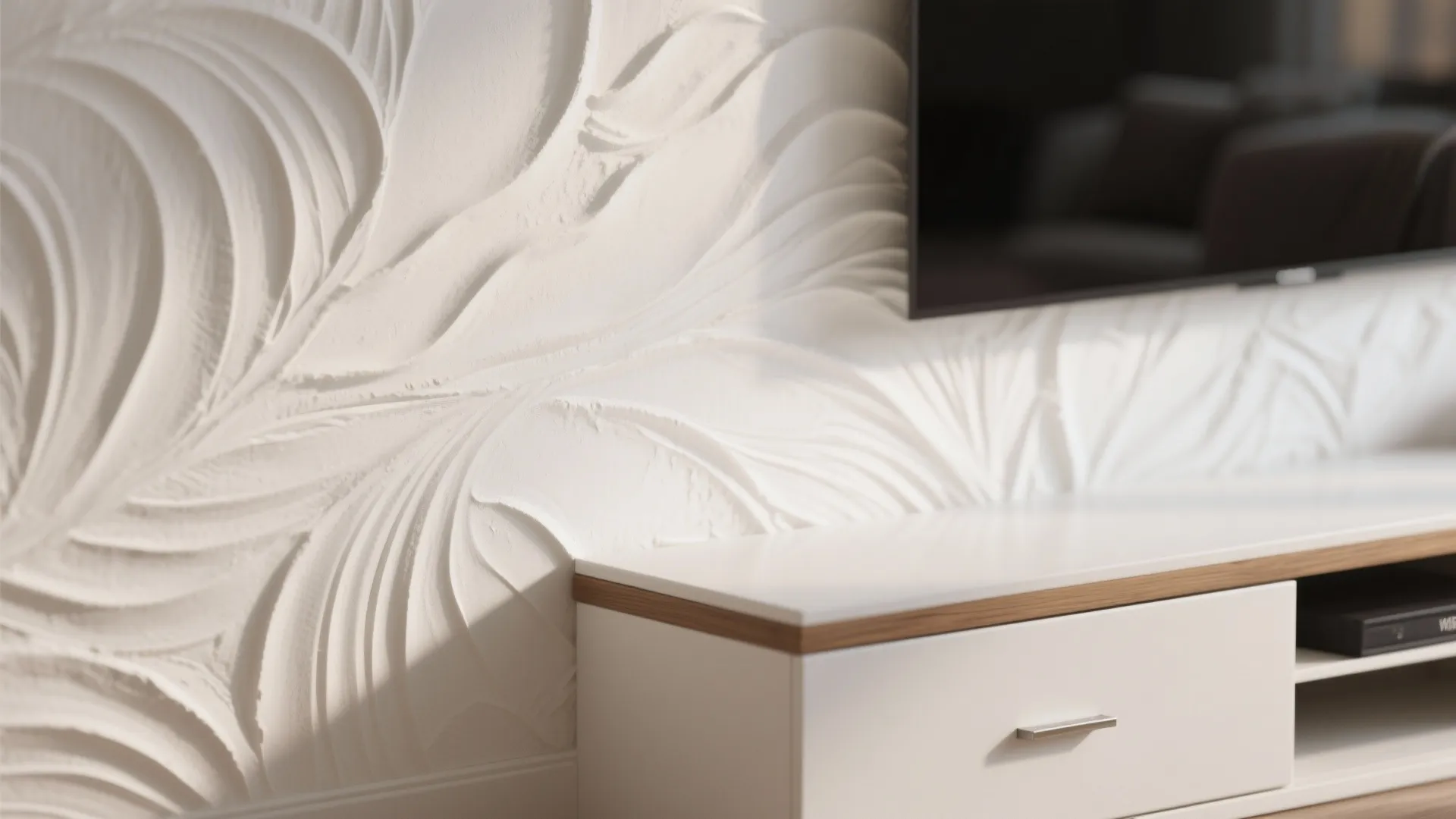 3D Textured Wall Coverings (Relief, Grasscloth, Foam)