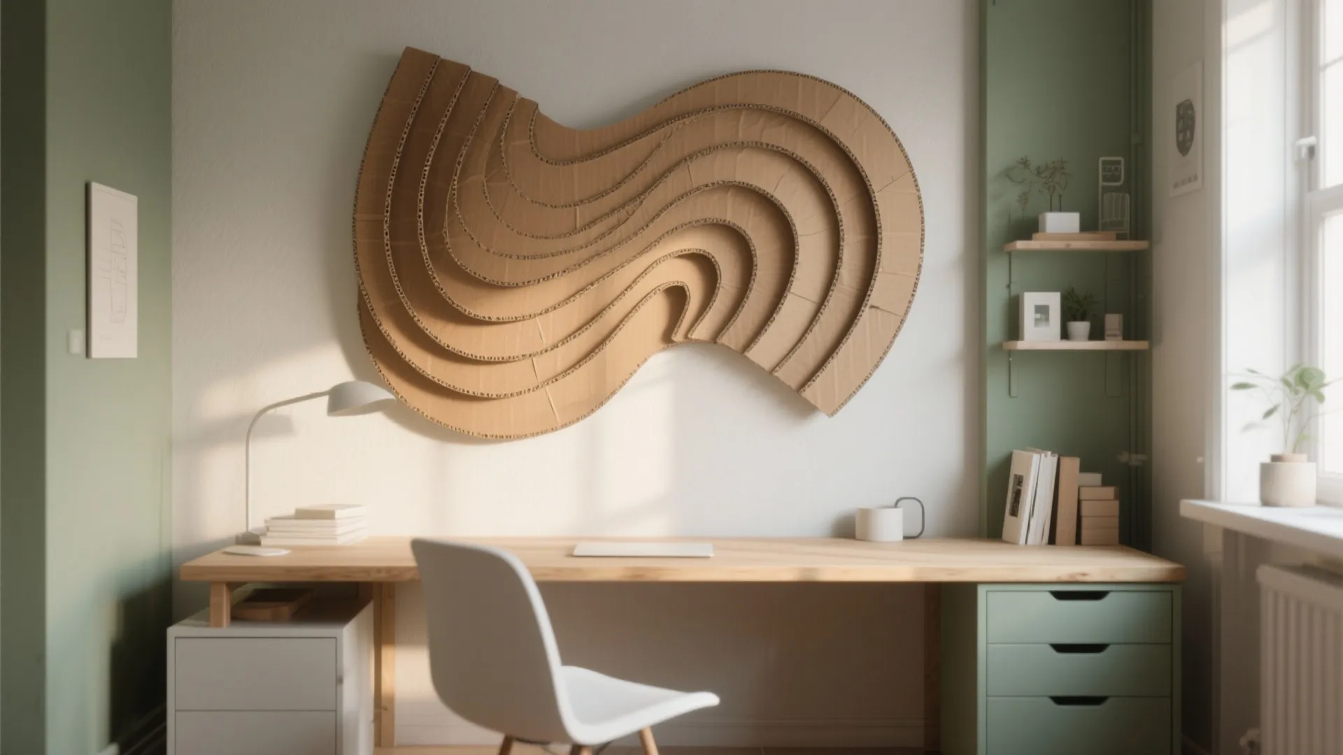 [Section: 灵感列表] Sculpted Cardboard Reliefs