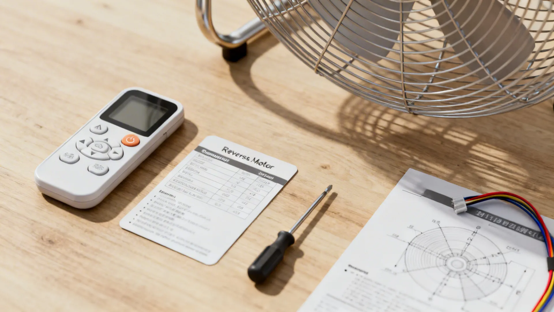 4. Remote control & reversible motors