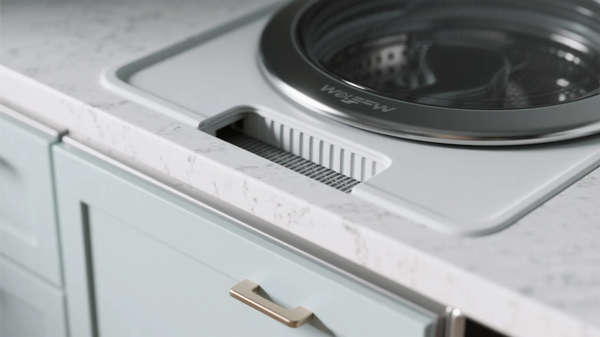 Tip 3: Removable countertop with appliance-friendly cutout