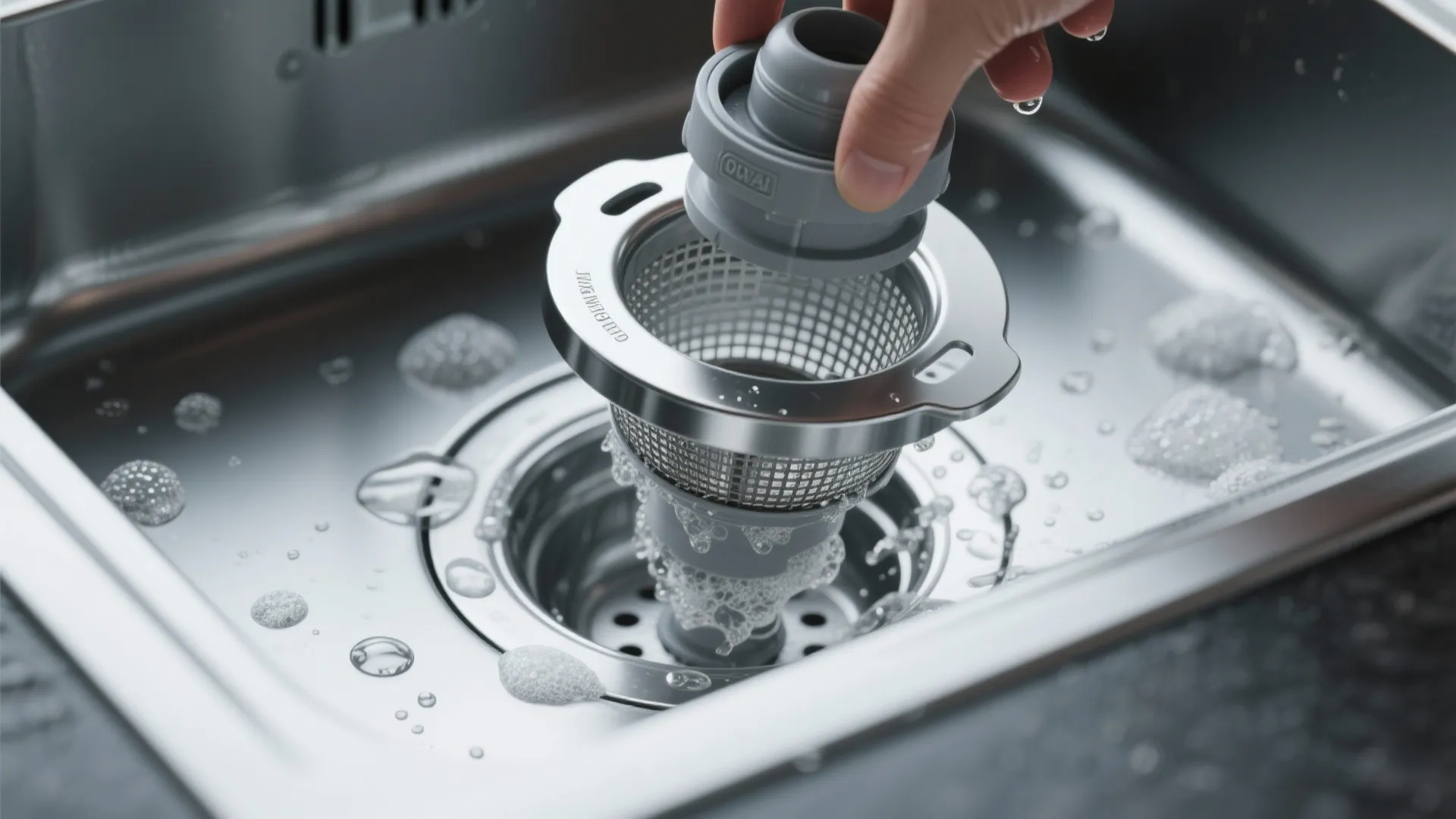 4. Use drains and traps with easy-clean features