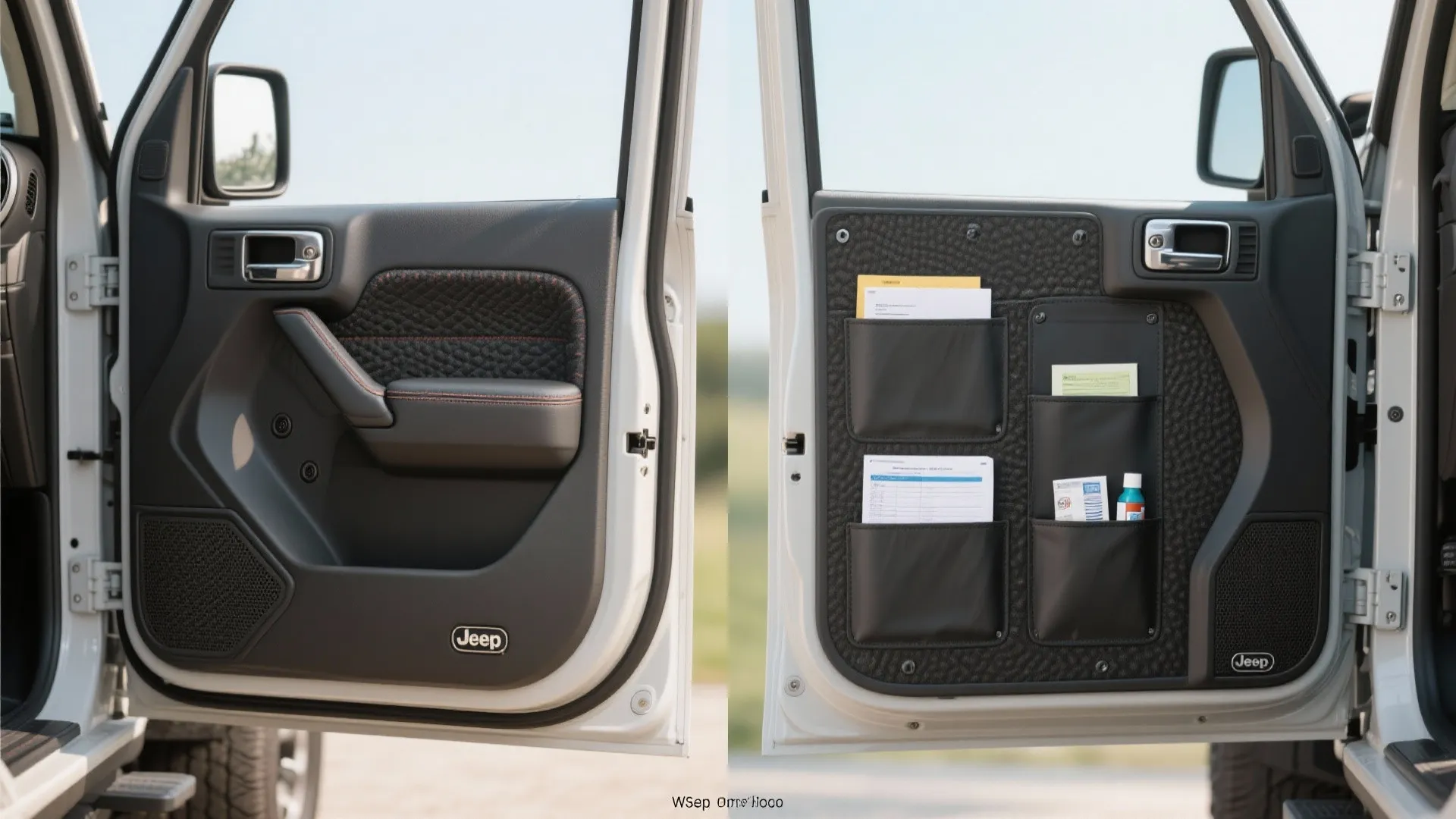 [
  {
    "items": [
      {
        "url": "https://coohom-biz-sg-s3.coohom.com/ins/static/article/removable-panel-1760858354006158700.jpg",
        "alt": "Side by side view of car door interior and door with black leather storage pockets"
      }
    ]
  }
]