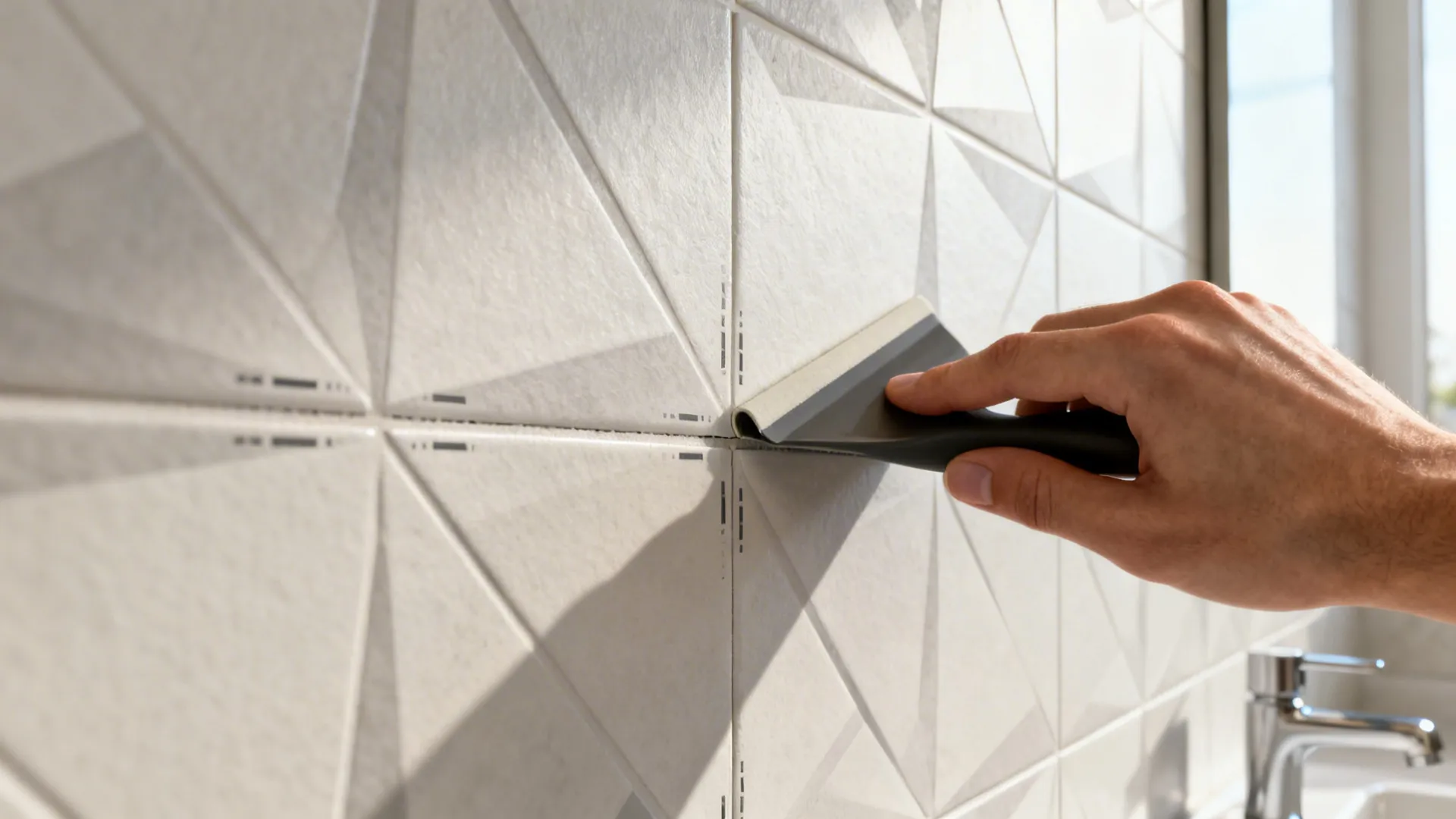 3. Use removable wallpaper and decals for patterns