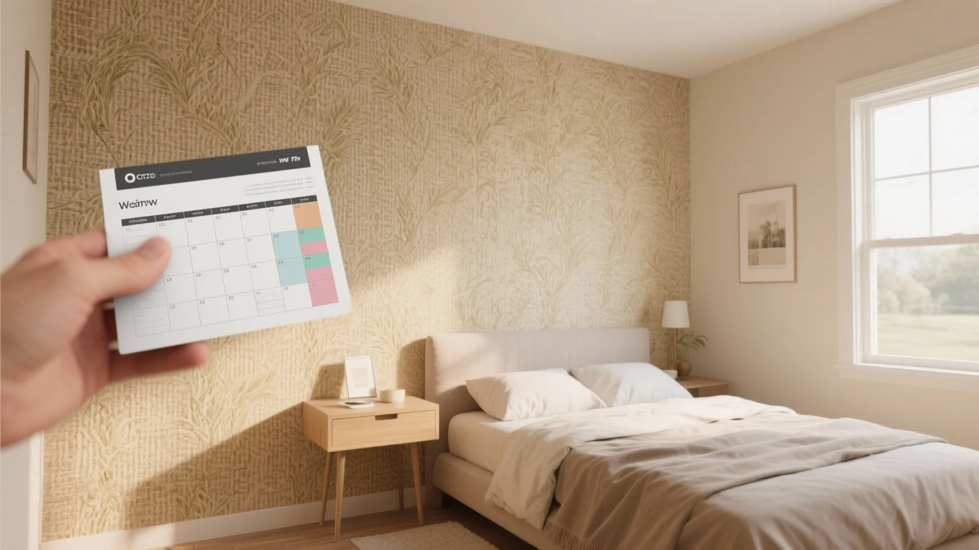 2. Removable Wallpaper for Rental Rooms