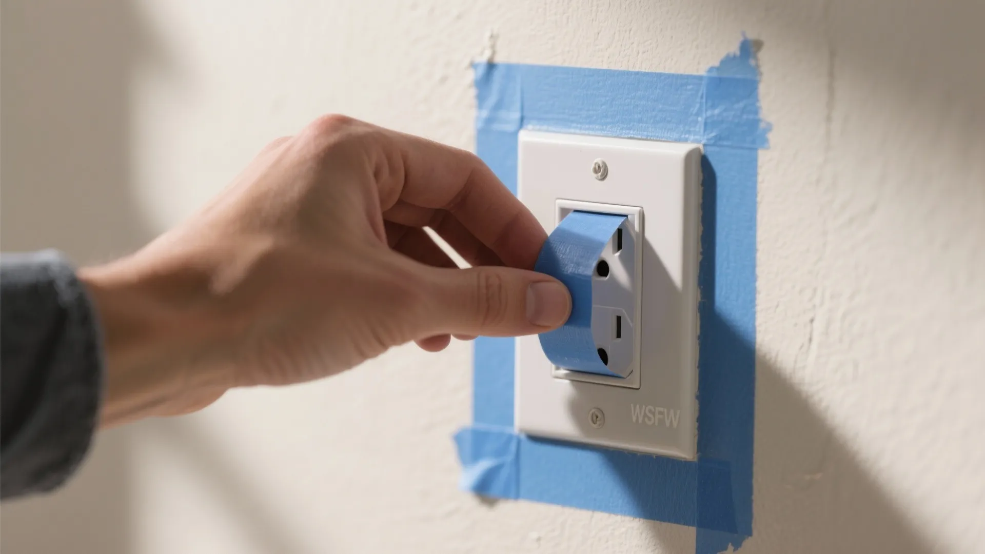 2. Remove fixtures and mask edges