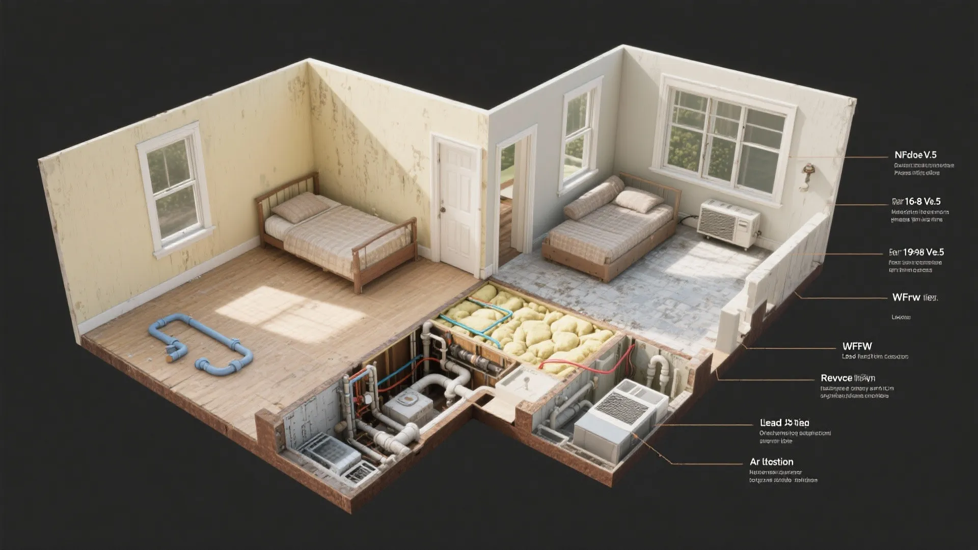 5. How design choices then influence renovation costs now