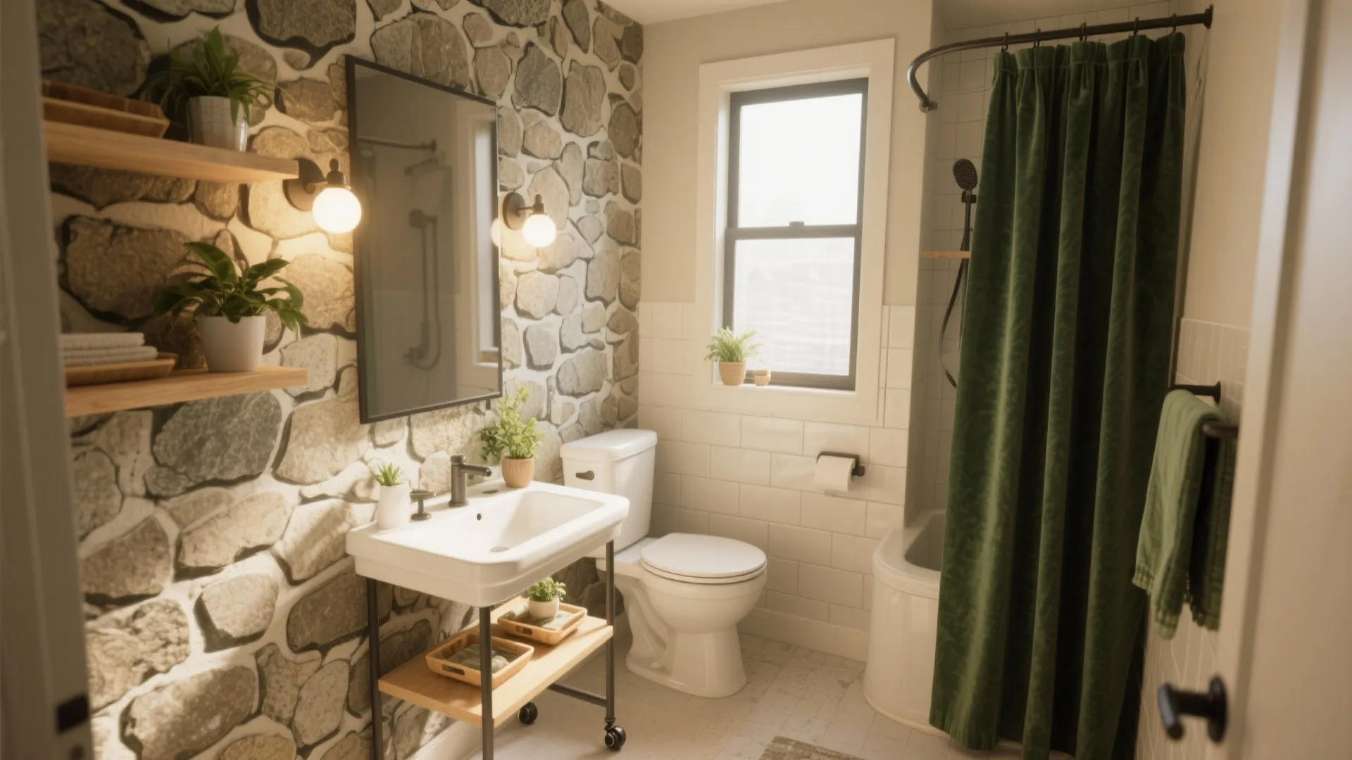 5 Rental Apartment Bathroom Decorating Ideas: Practical, renter-friendly tips to transform a small bathroom without permanent changes