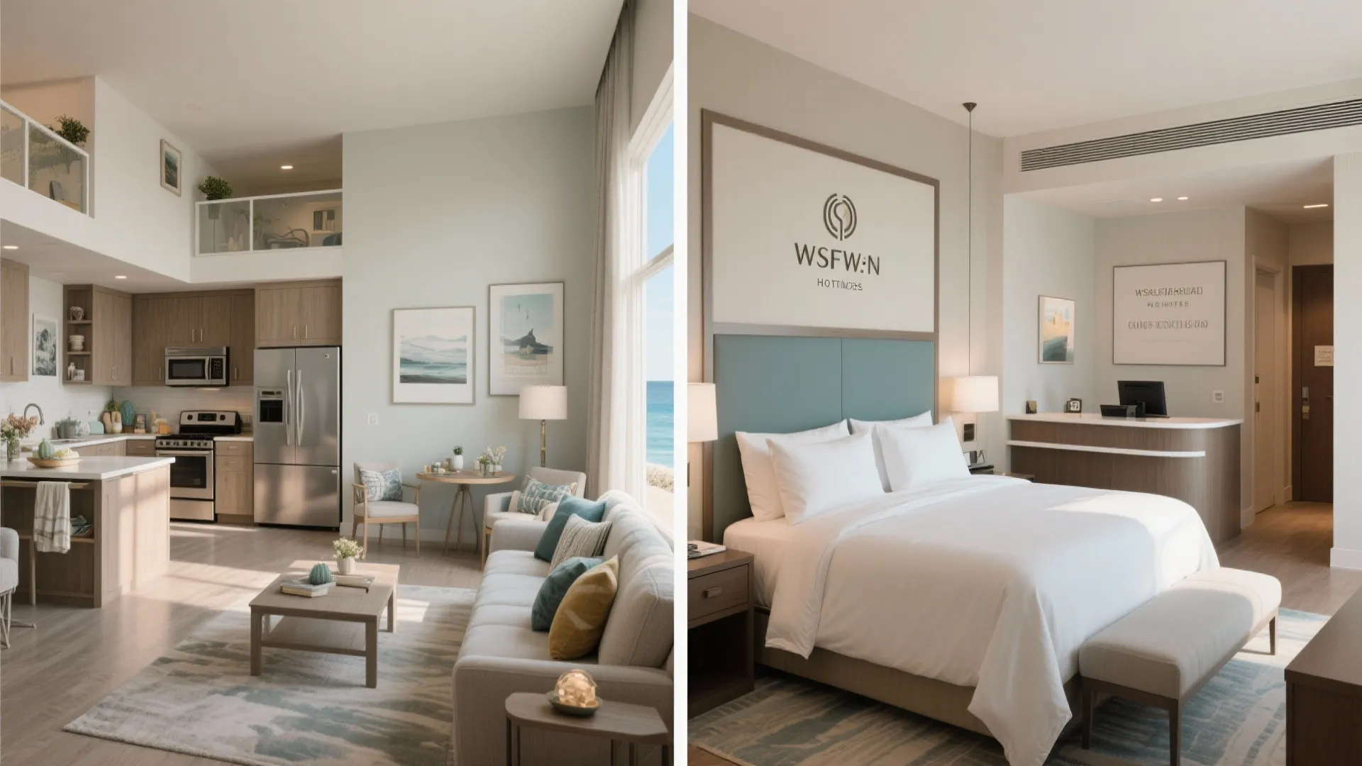 5. Consider short-term vacation rentals vs hotel-managed suites