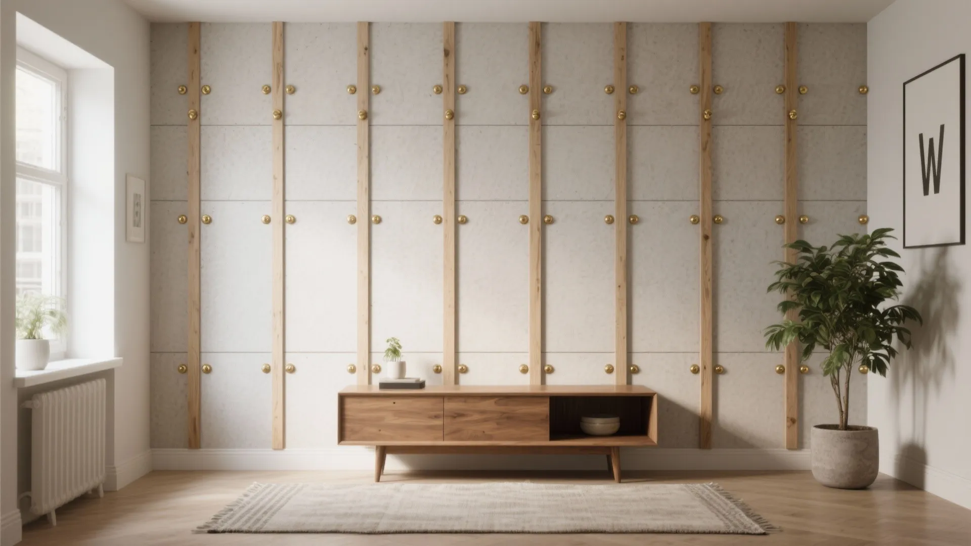 High-Impact, Renter-Friendly Fiber Panels for an Accent Wall