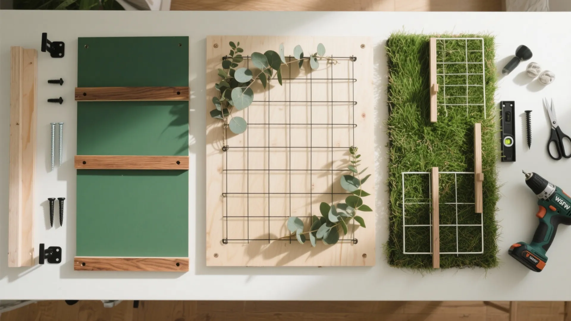 Removable Grass Wall Backdrop for Renters