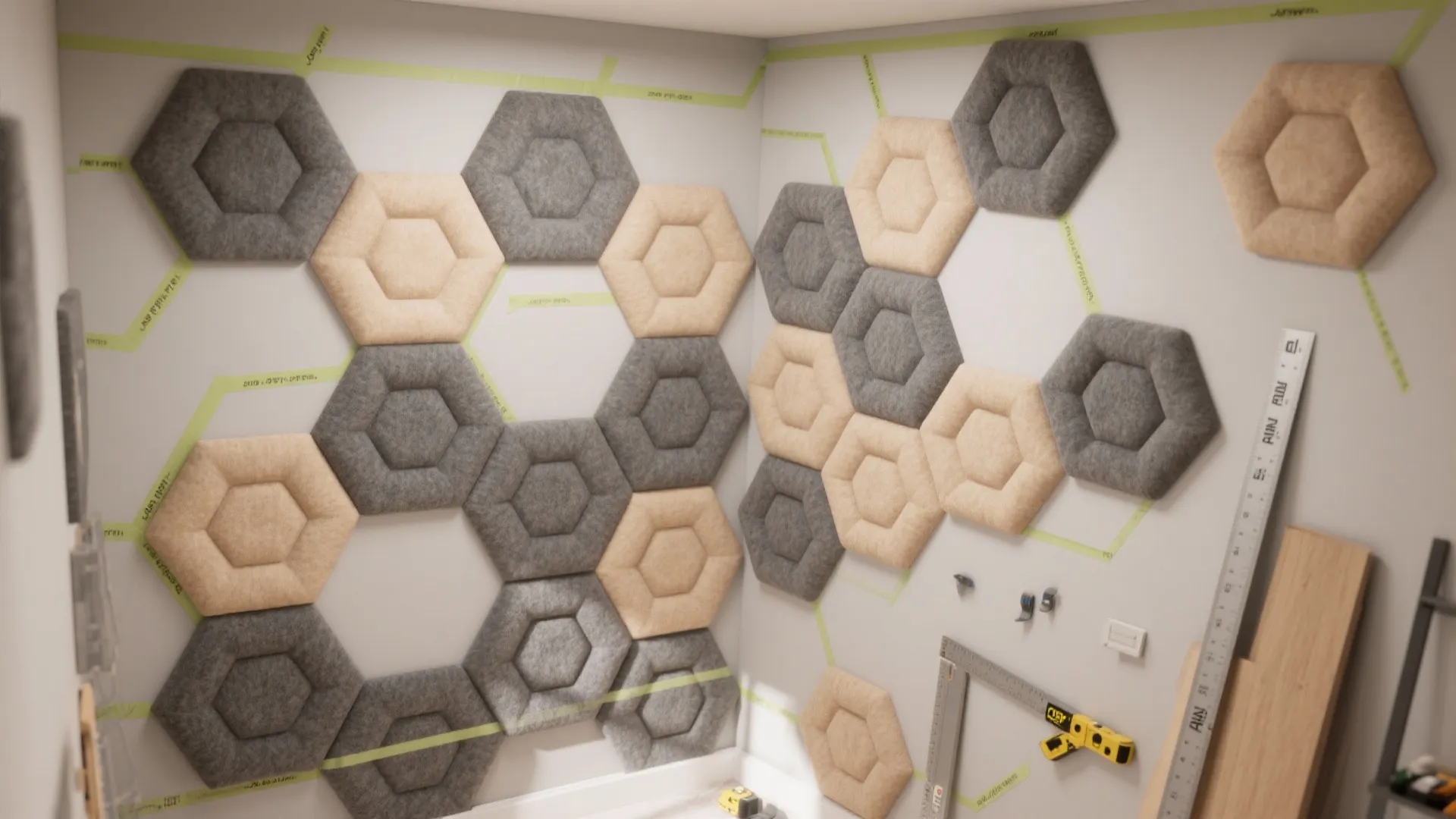 Renter-Friendly Peel-and-Stick Cushioned Modules