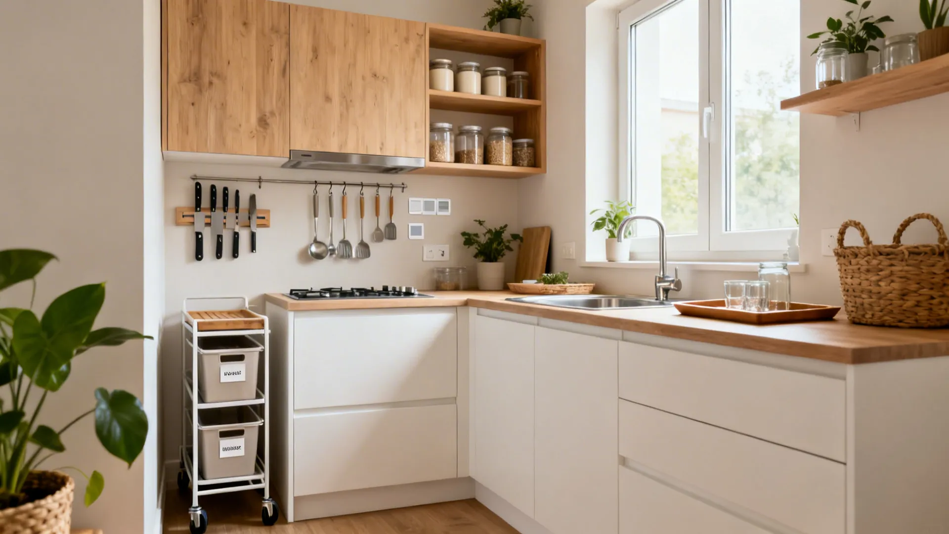 5 Small Rental Kitchen Storage Ideas that Truly Work