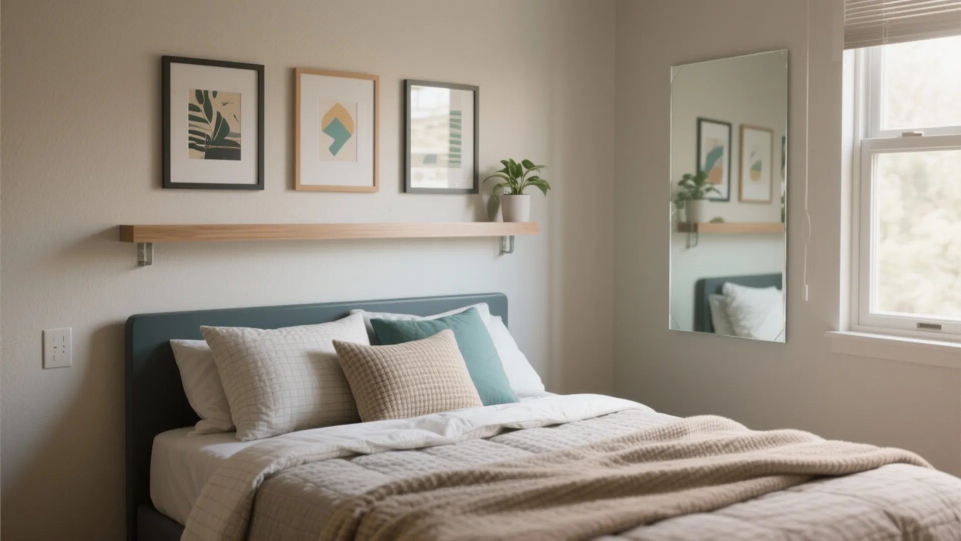 Renter-Safe Personalization: Textiles, Art Ledges, and Mirrors