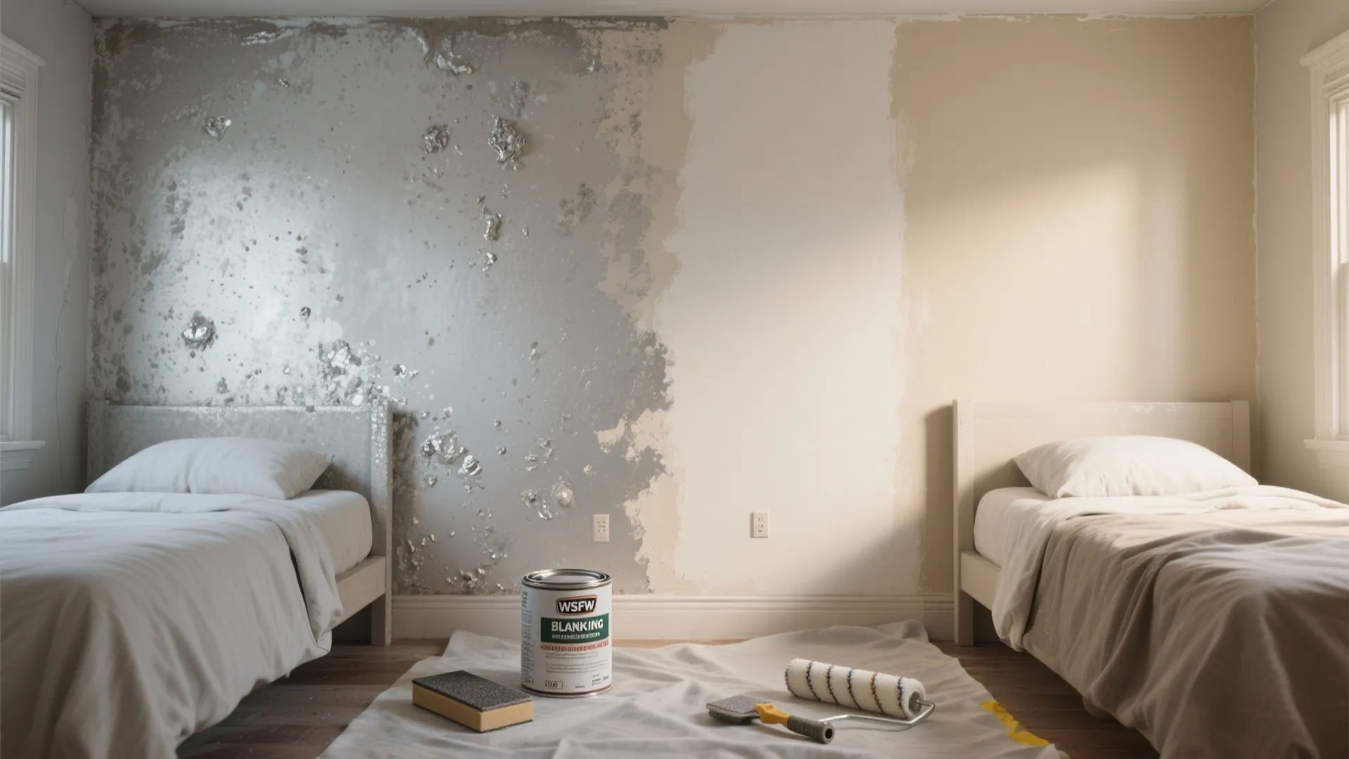 3. When the stain is set: sanding, repainting, or priming