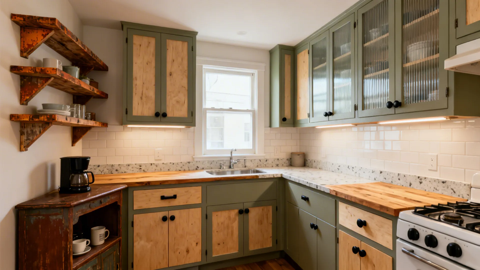 5 Small Kitchen Design Ideas Using Old Stuff