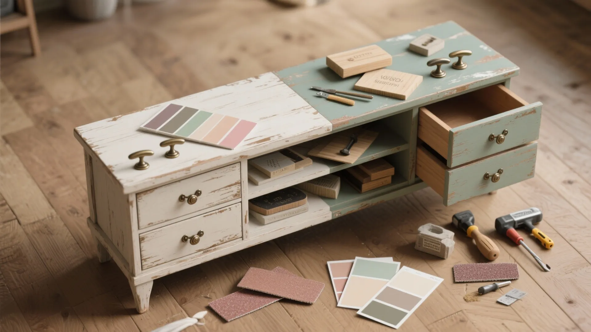 4. Repurposed Furniture and Thrift Finds