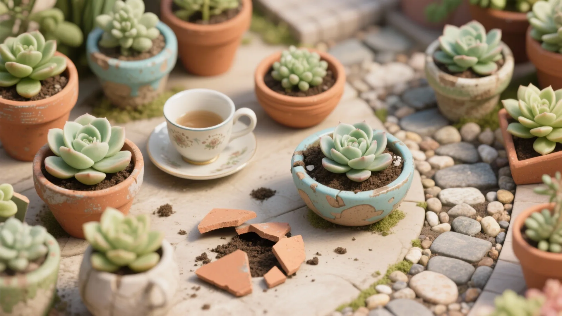 Tip 4: Repurposed Containers and Miniature Scenes