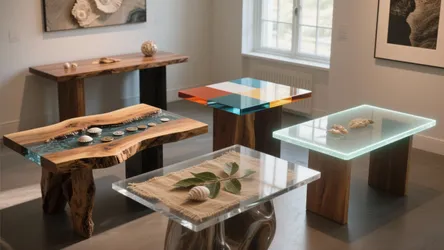 DIY Resin Table Top Ideas: 5 Creative Designs