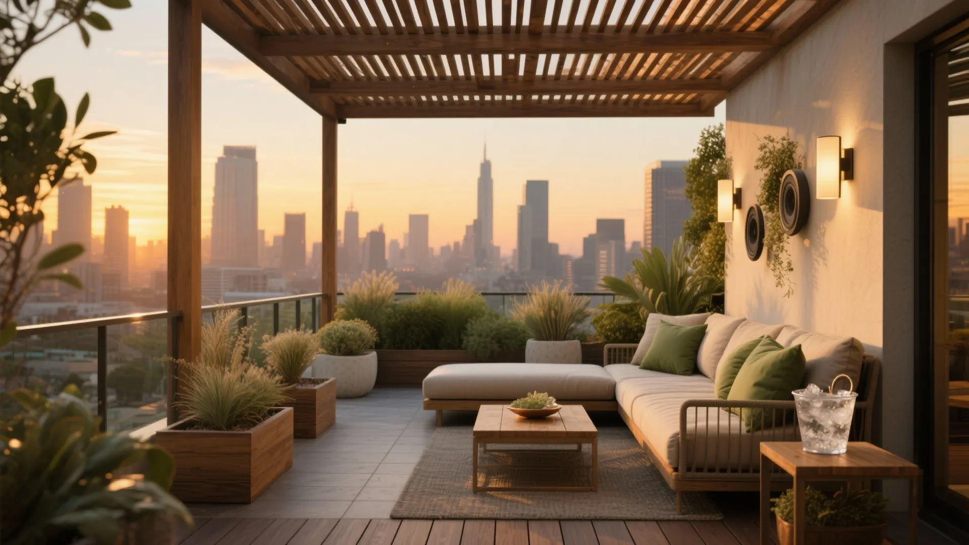 Balcony-Terrace As A Private Resort