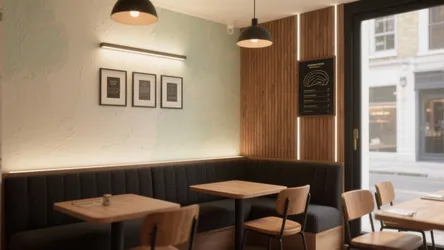 5 Simple Restaurant Wall Design Ideas