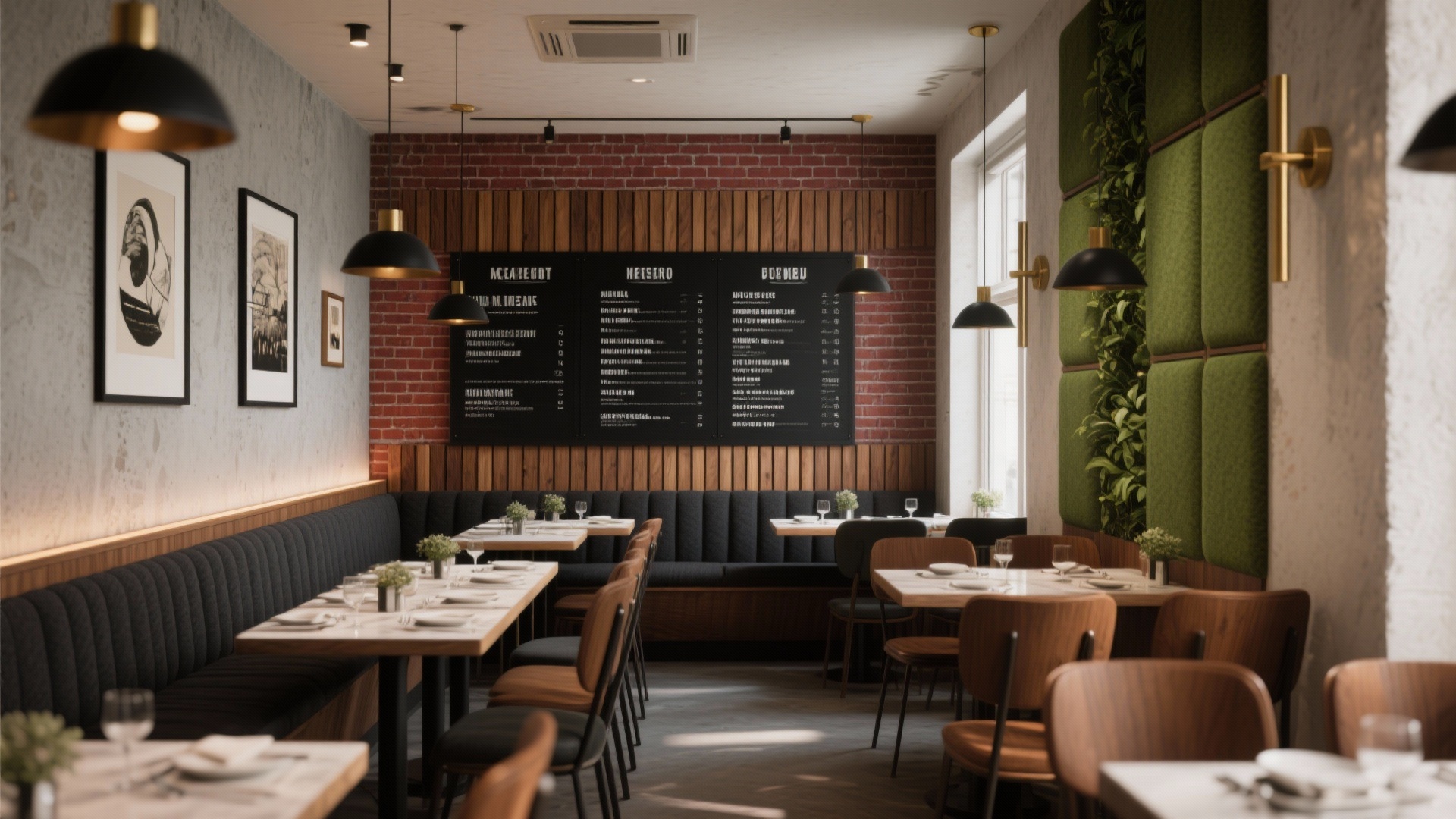 5 Food Restaurant Wall Design Ideas