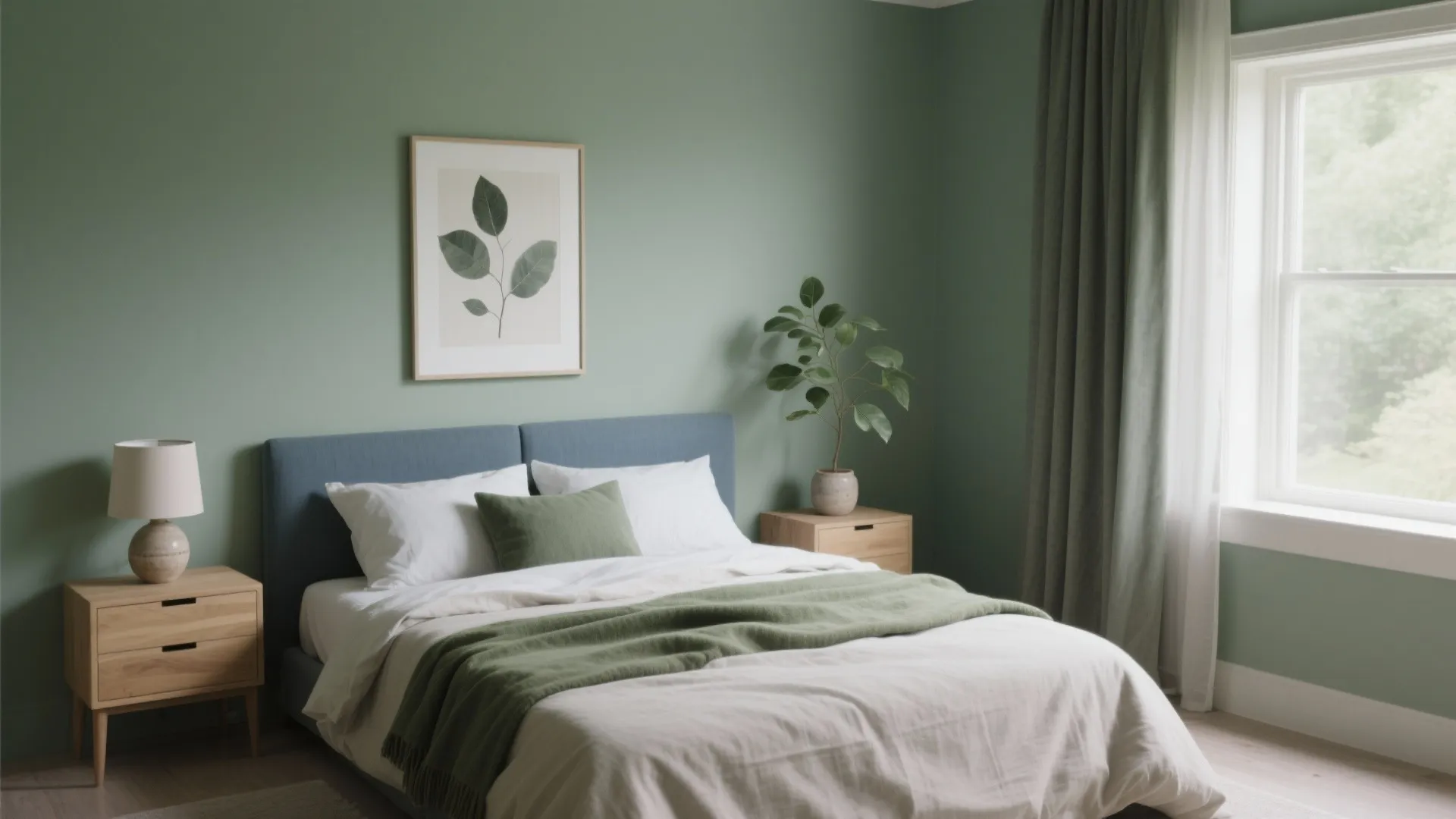 Restful Blues and Greens + Healthier Air (Low-VOC Wins)