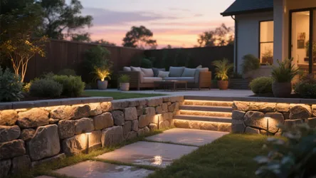 5 Retaining Wall Light Ideas for Small Outdoor Spaces