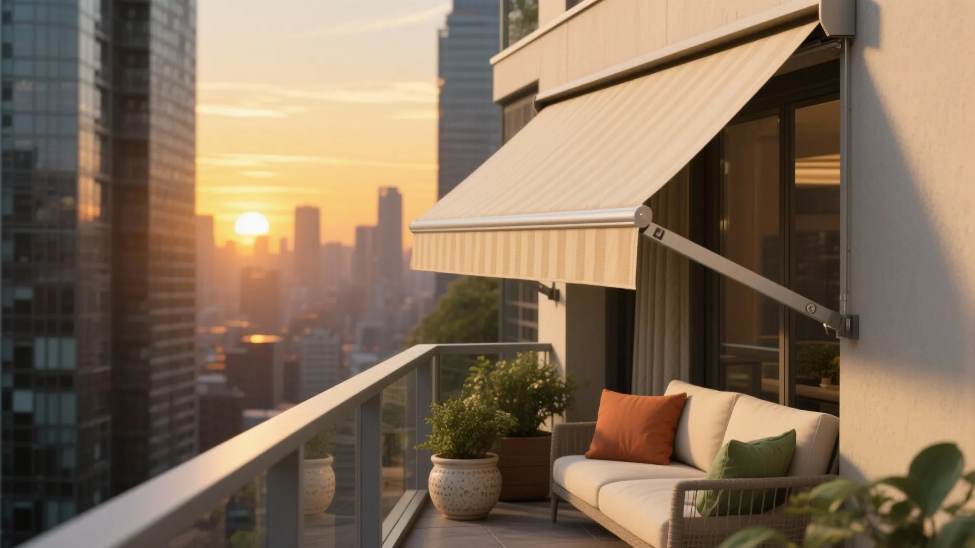 Retractable Awning With Optional Side Shades