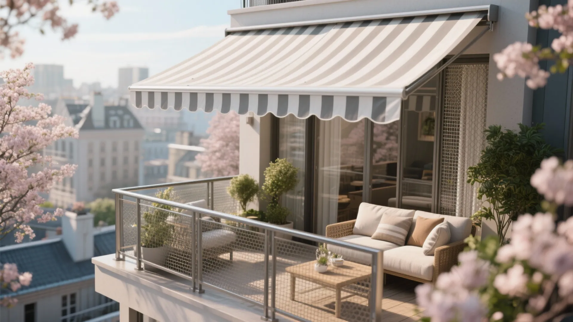 Retractable Awning plus Screens